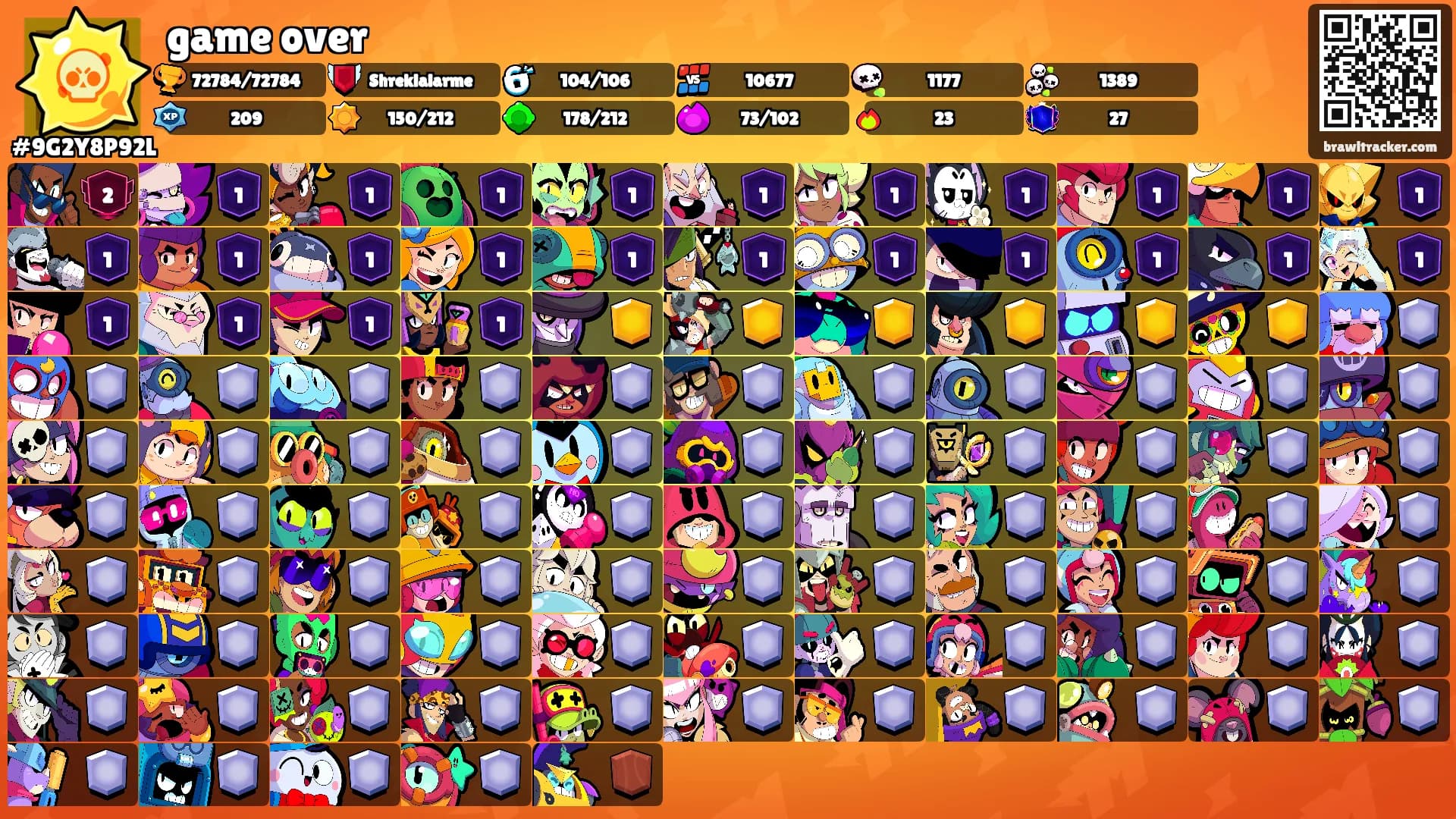 game over's Ranks