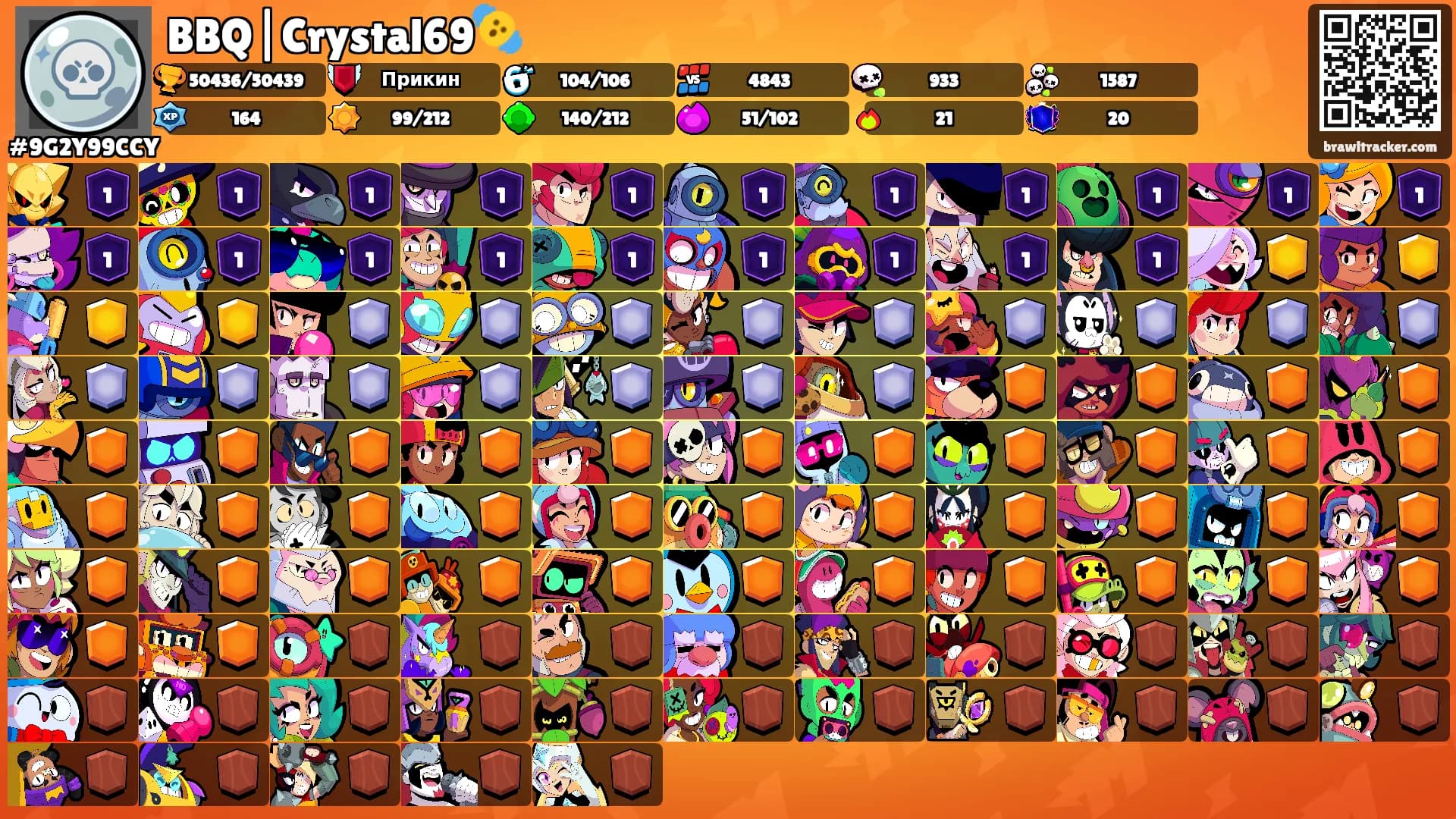 BBQ|Crystal69🫨's Ranks
