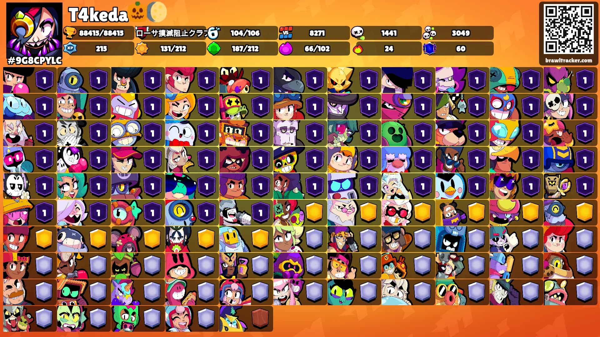 T4keda🎃🌔's Ranks