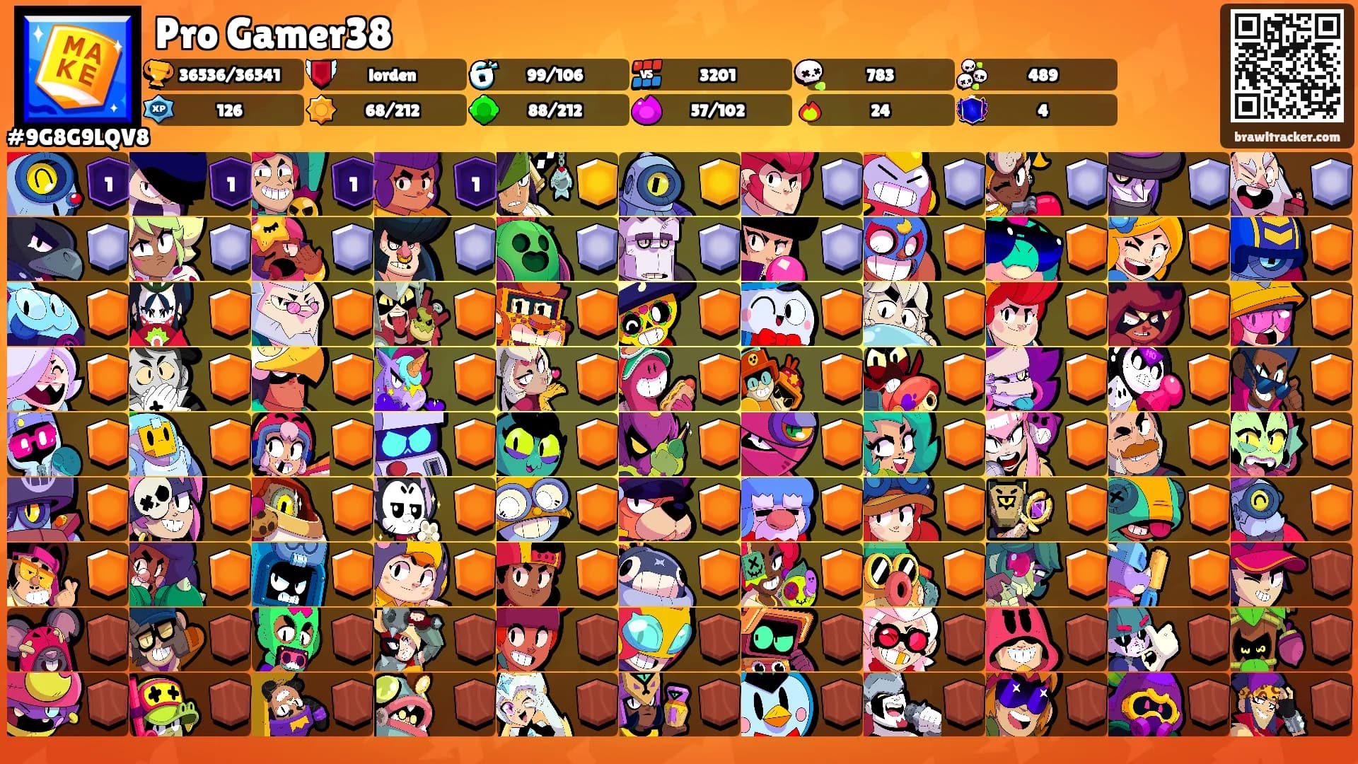 Pro Gamer38's Ranks