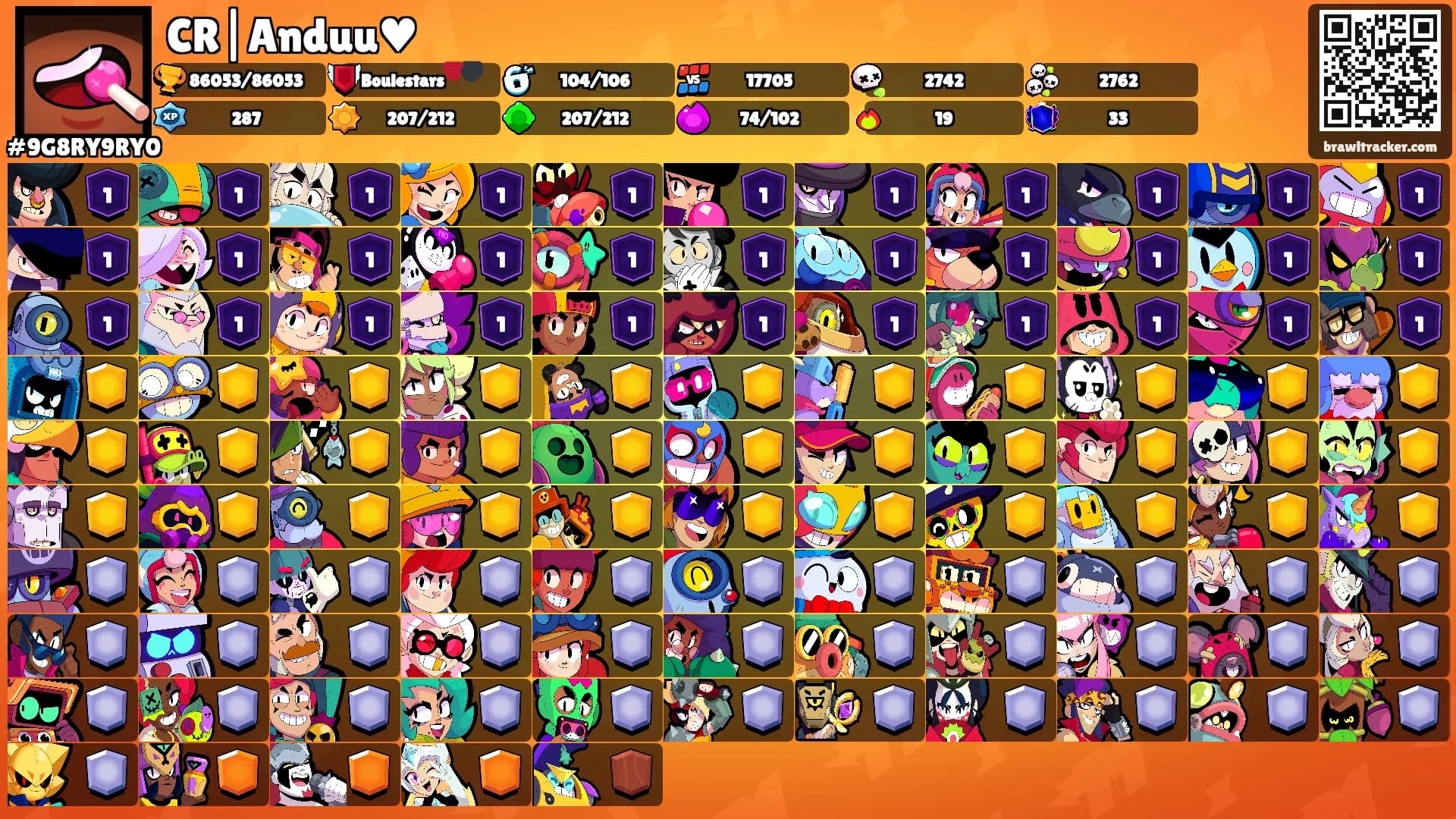 CR|Anduu♥'s Ranks