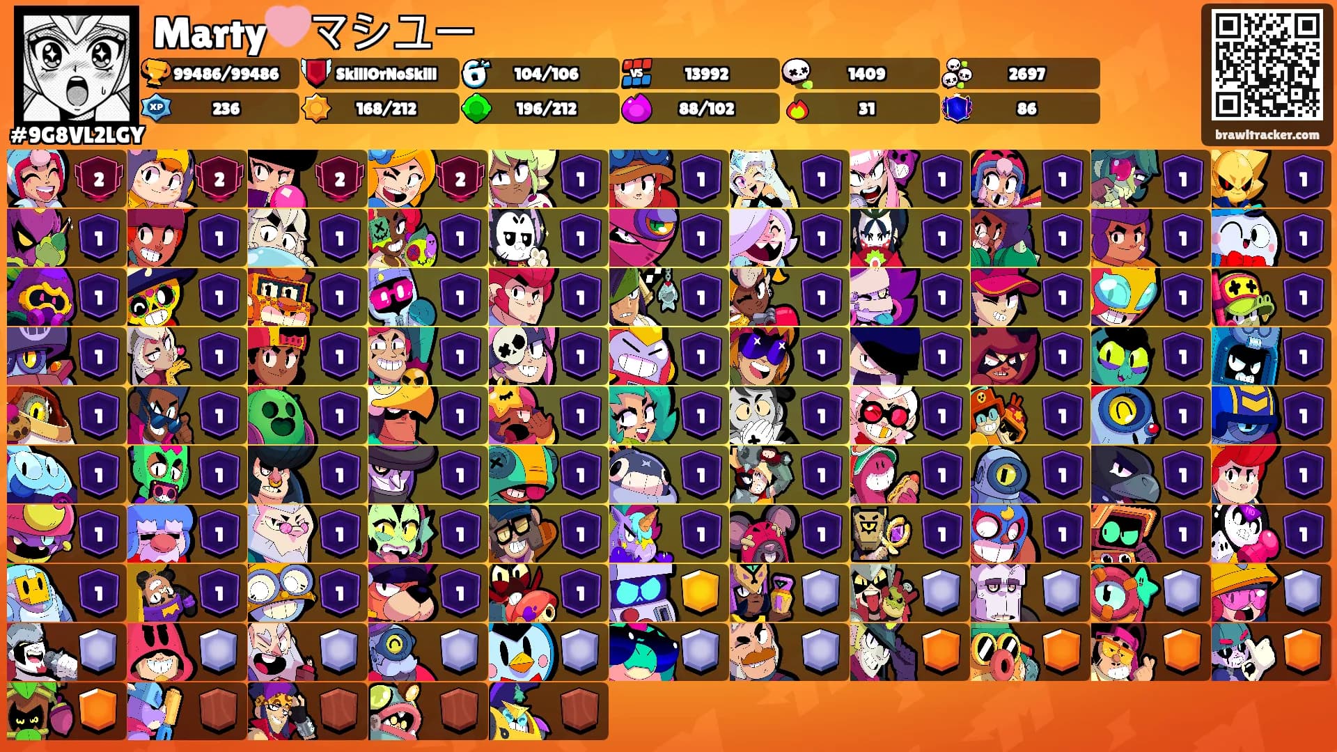 Marty🩷マシユー's Ranks