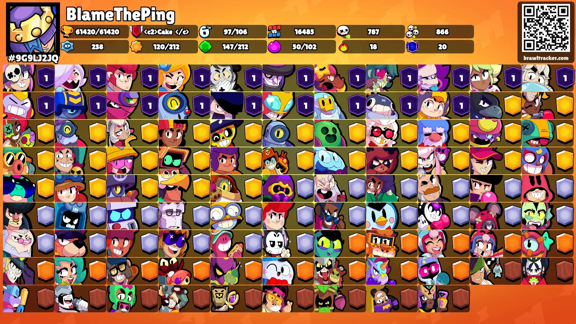 BlameThePing's Ranks