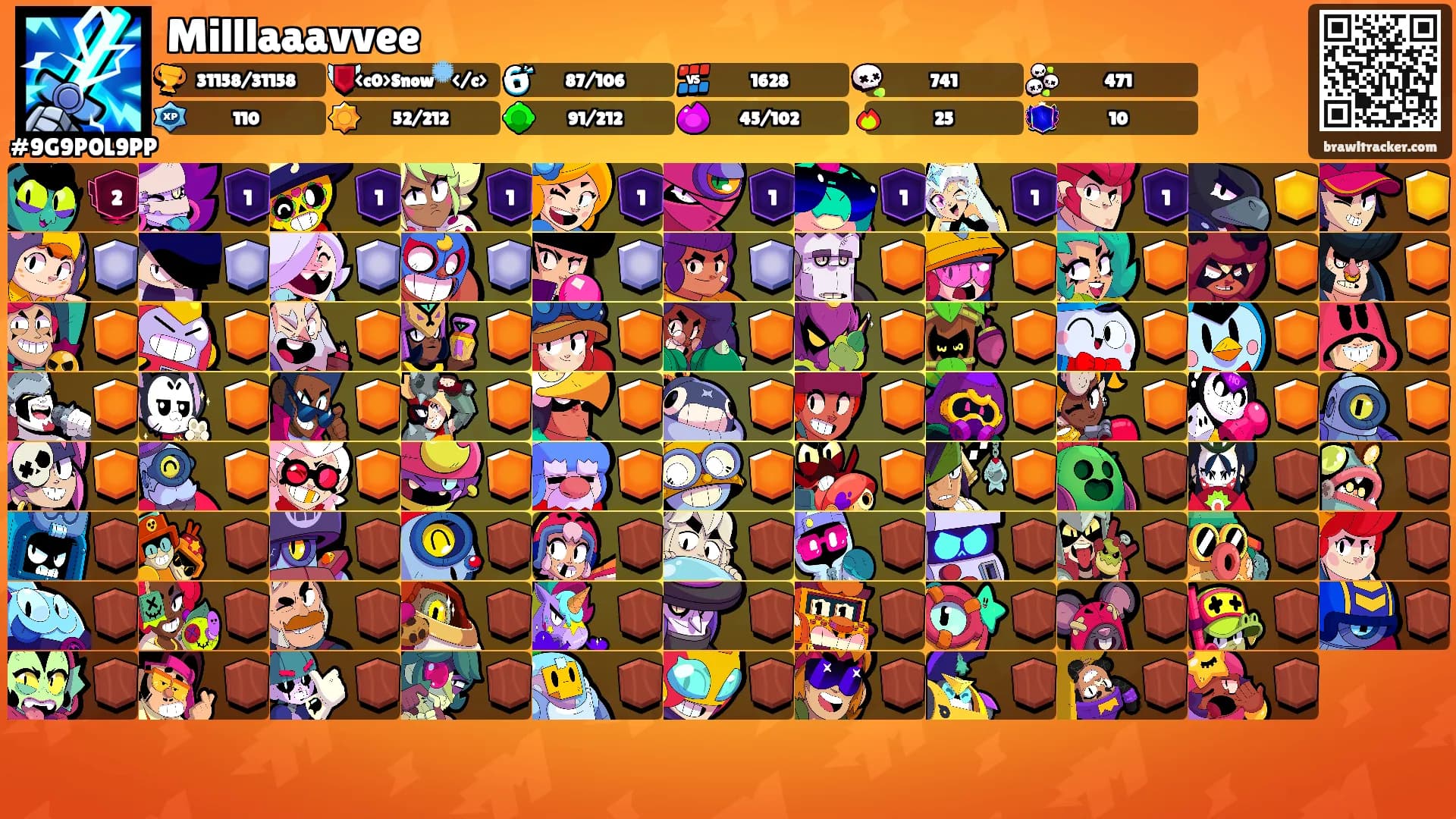 Milllaaavvee's Ranks