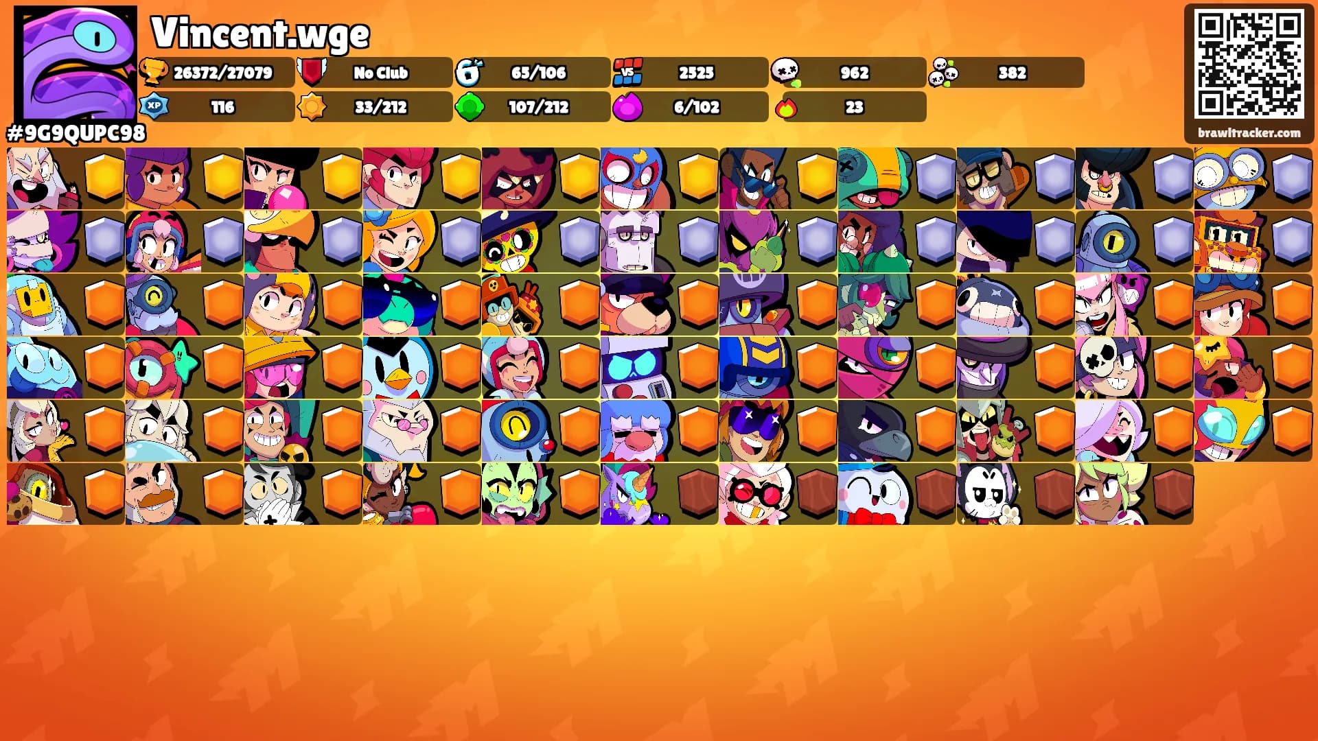 Vincent.wge's Ranks