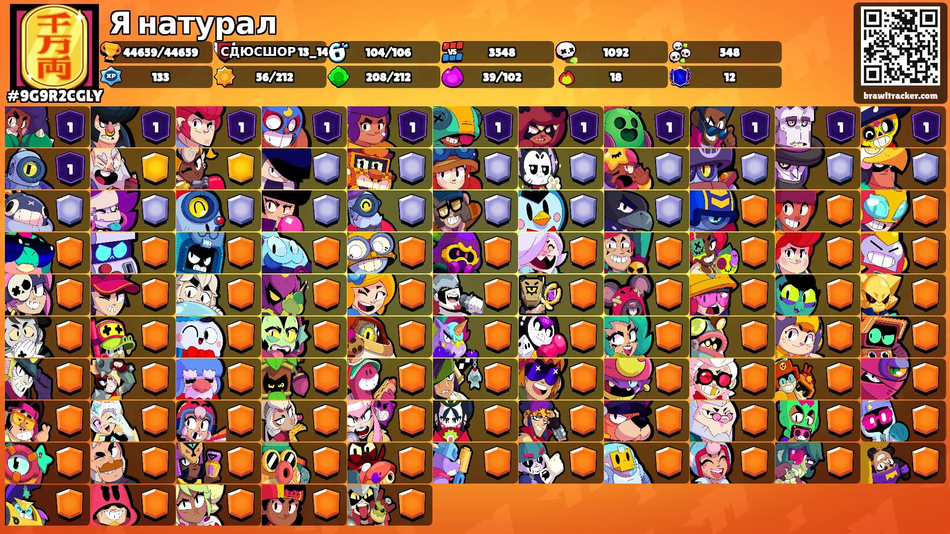 Я натурал's Ranks