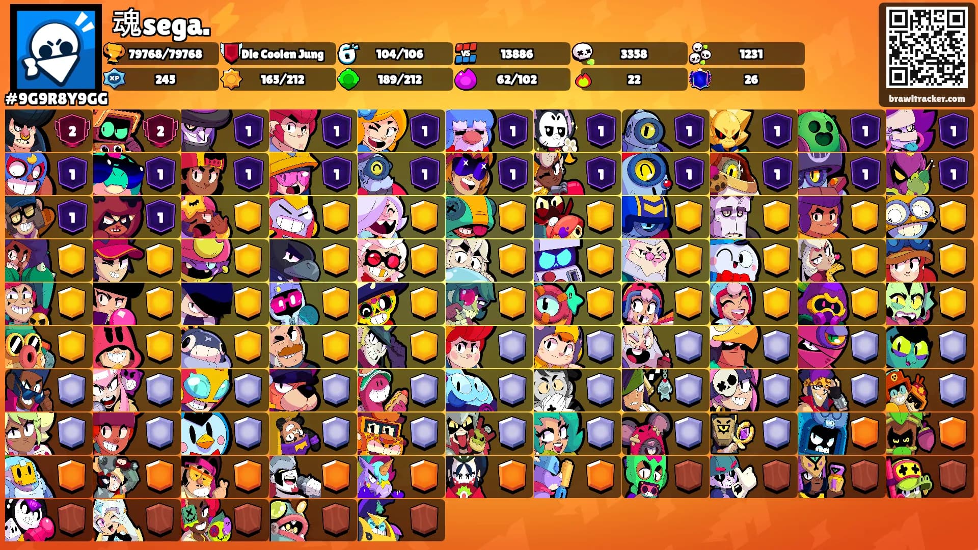 魂sega.⚡️'s Ranks