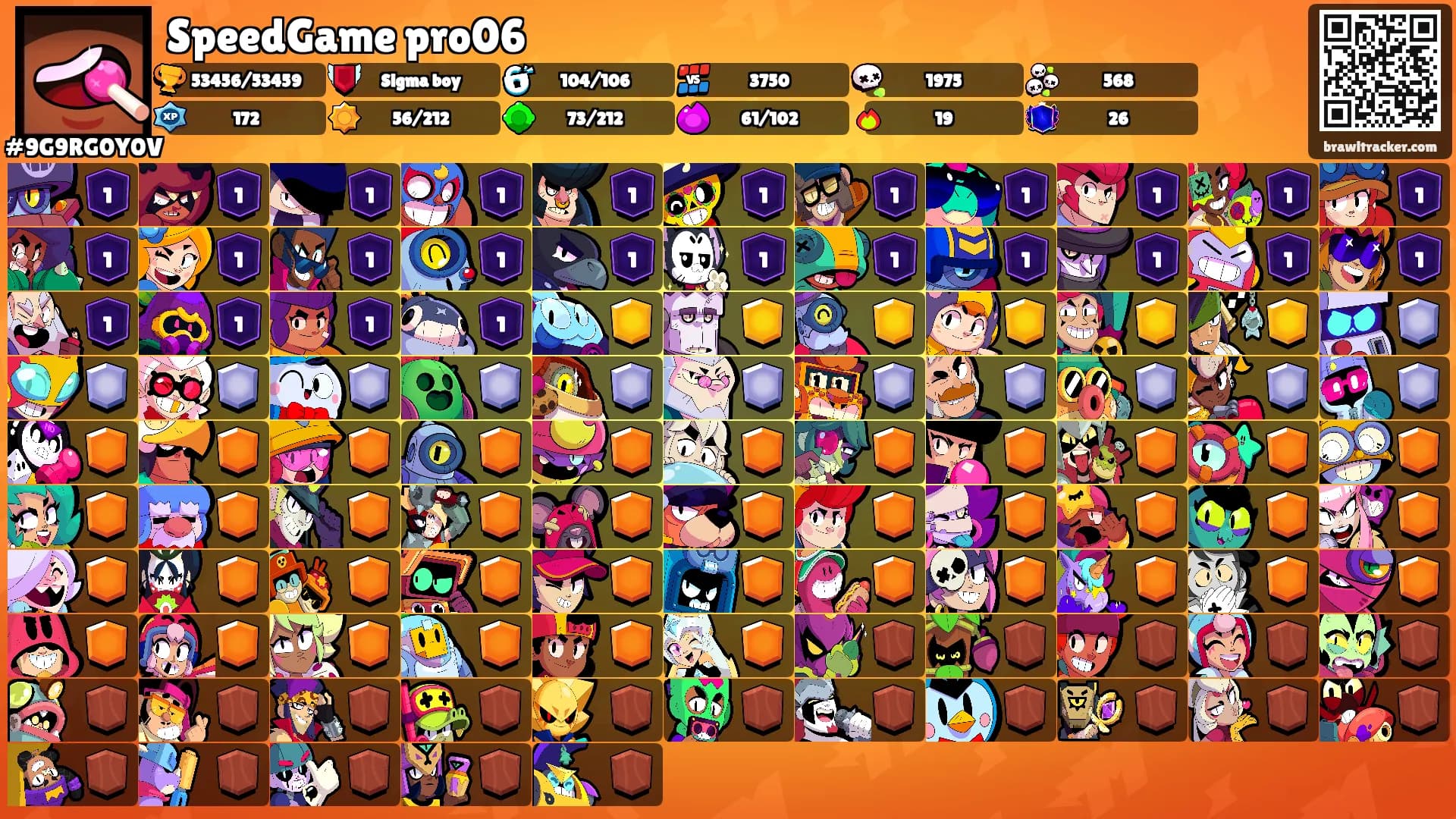 SpeedGame pro06's Ranks