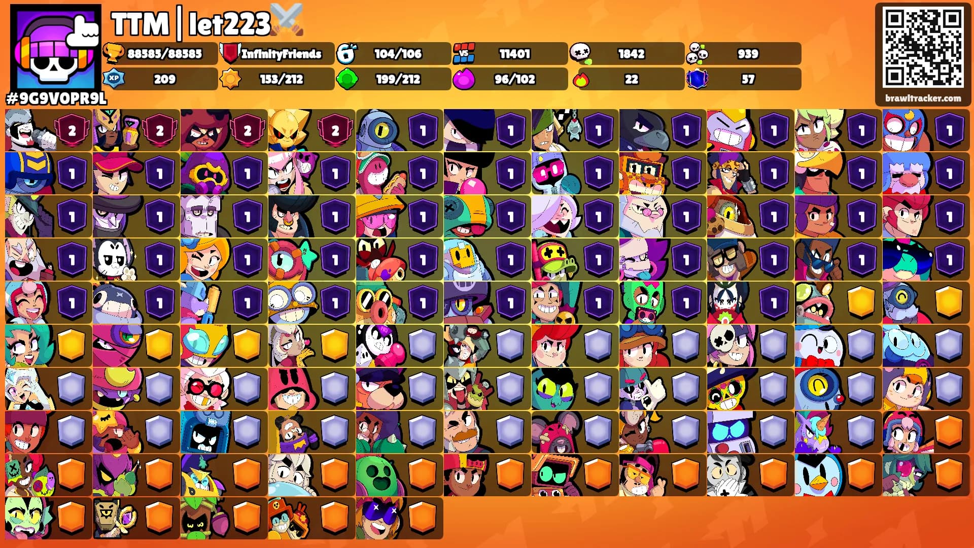 TTM|let223⚔️'s Ranks
