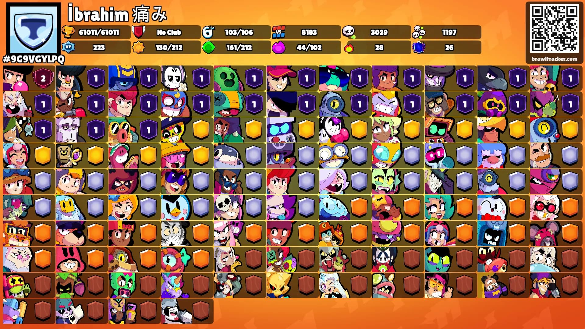 İbrahim 痛み's Ranks