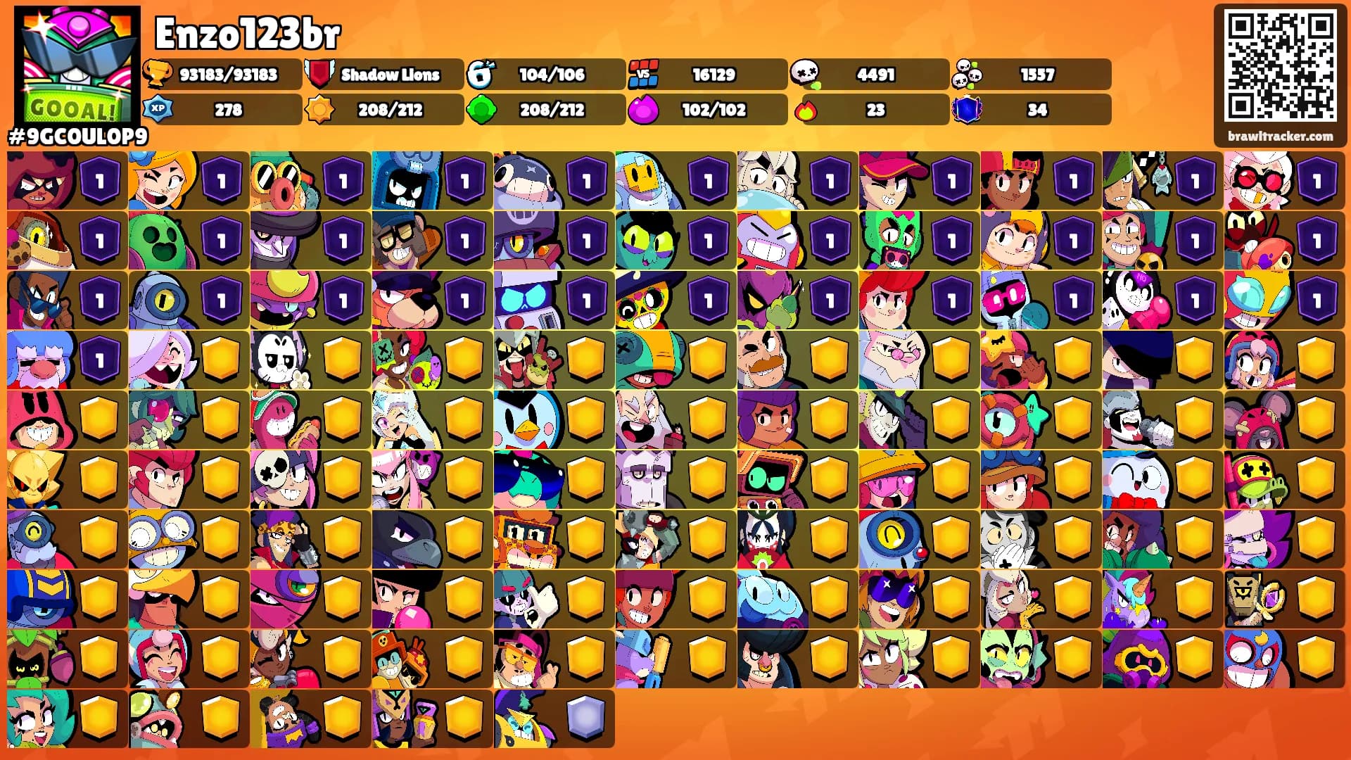 Enzo123br's Ranks