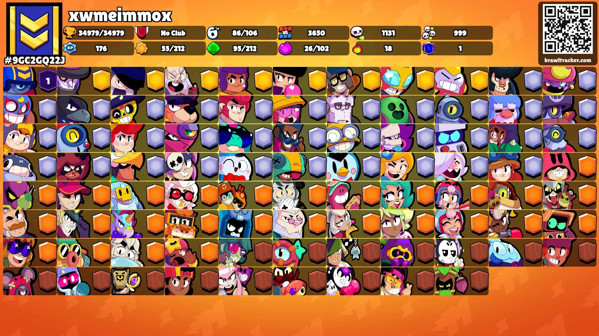 xwmeimmox's Ranks