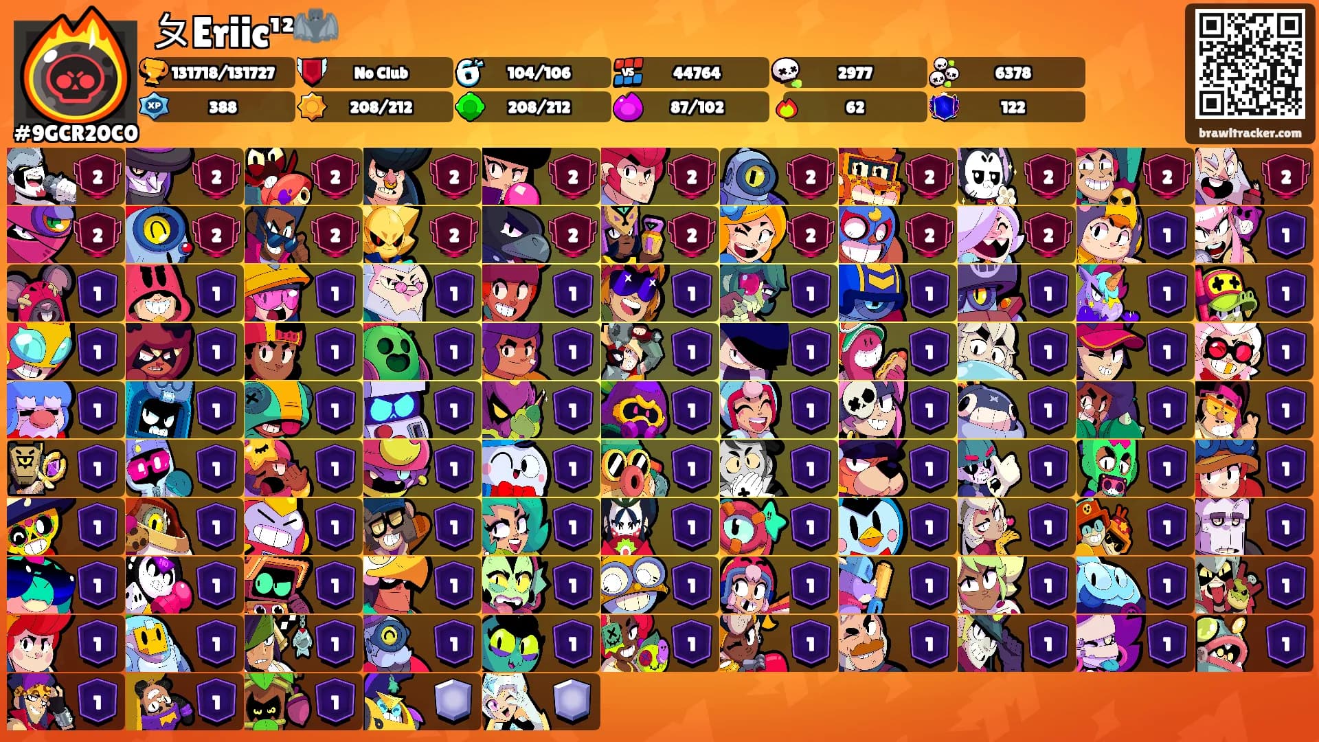 ㄆEriic¹²🦇's Ranks