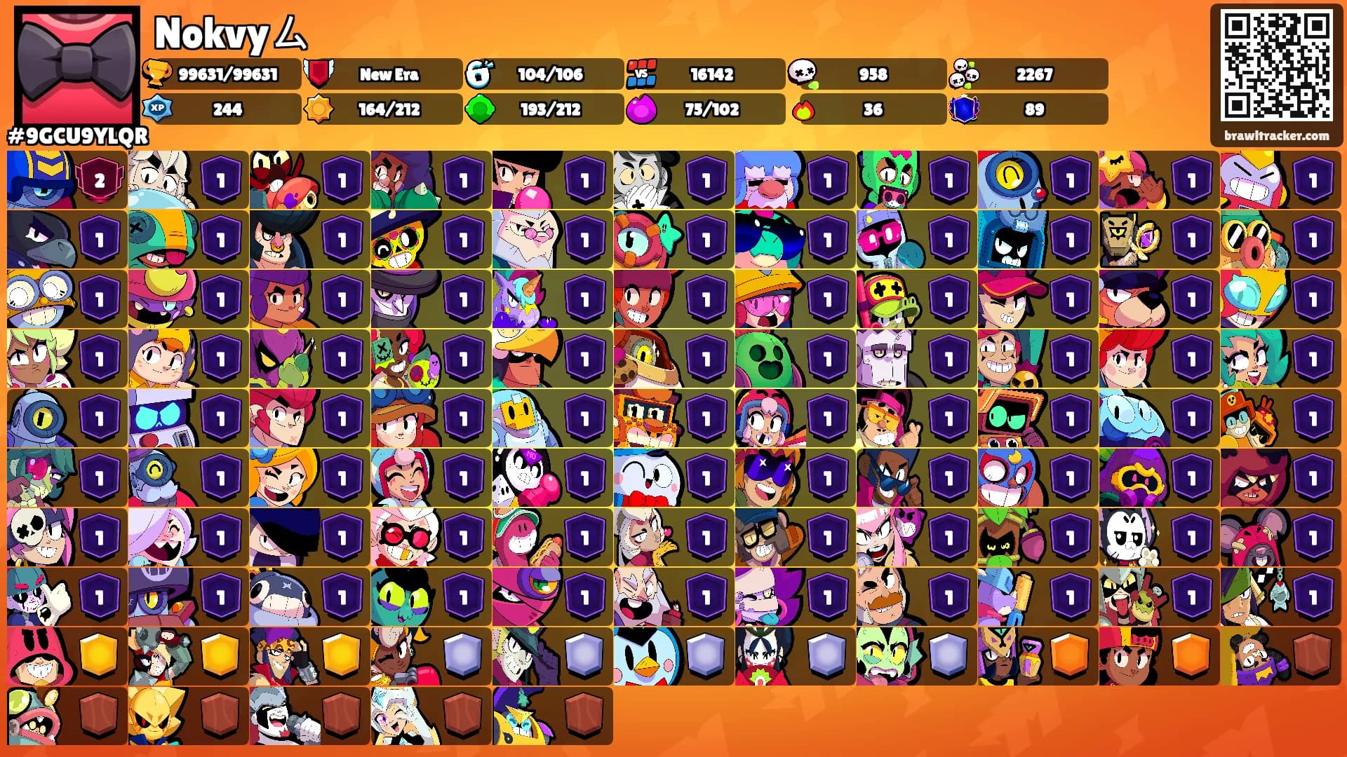 Nokvyㄙ's Ranks