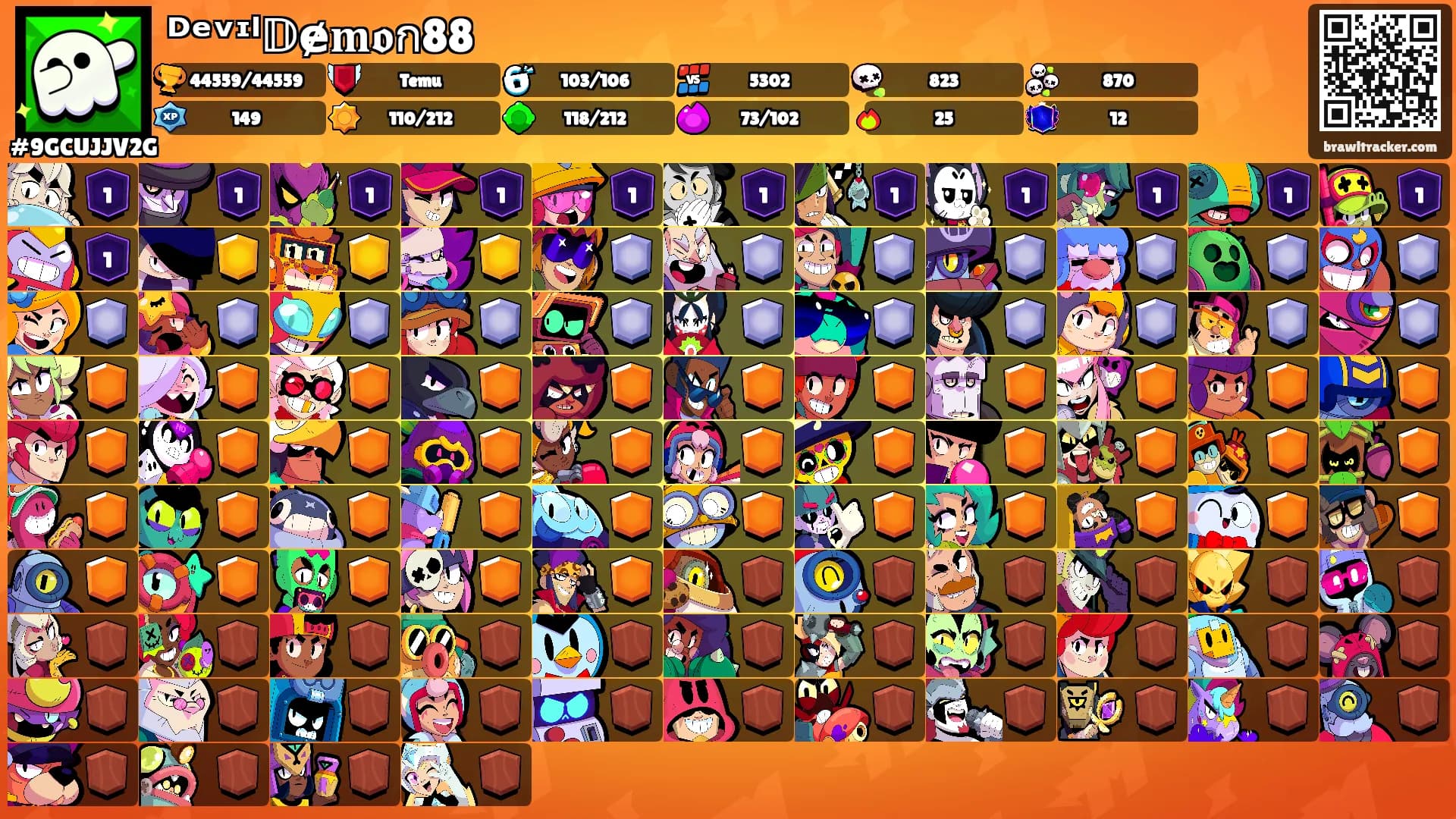 ᴰᵉᵛᶦˡ𝔻ɇ𝐦𝖔ก88's Ranks