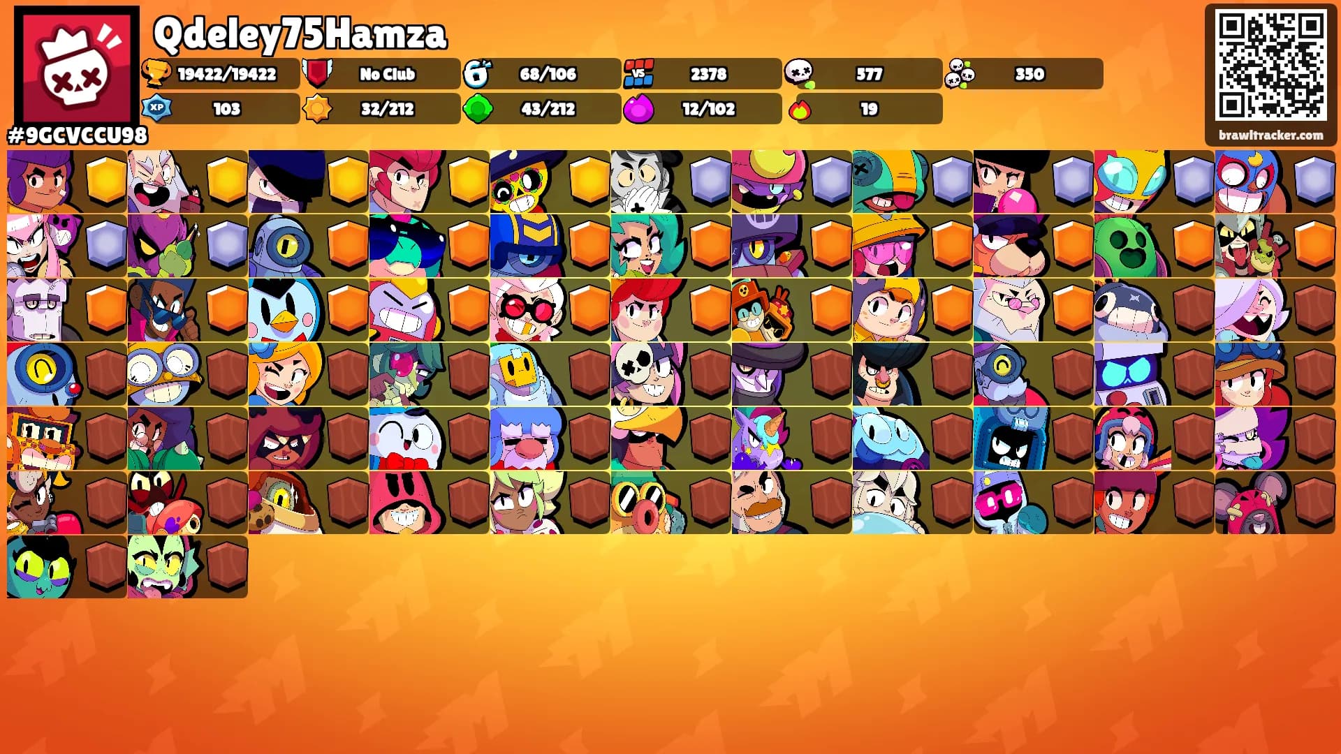 Qdeley75Hamza's Ranks