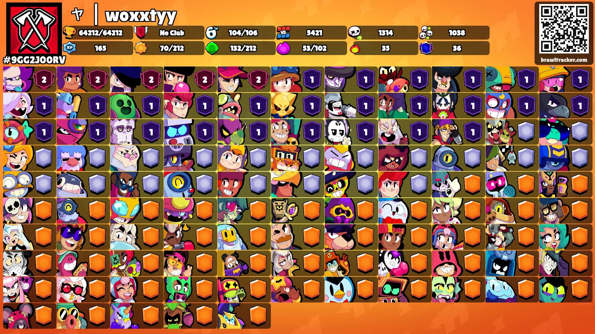 ャ | woxxtyy's Ranks