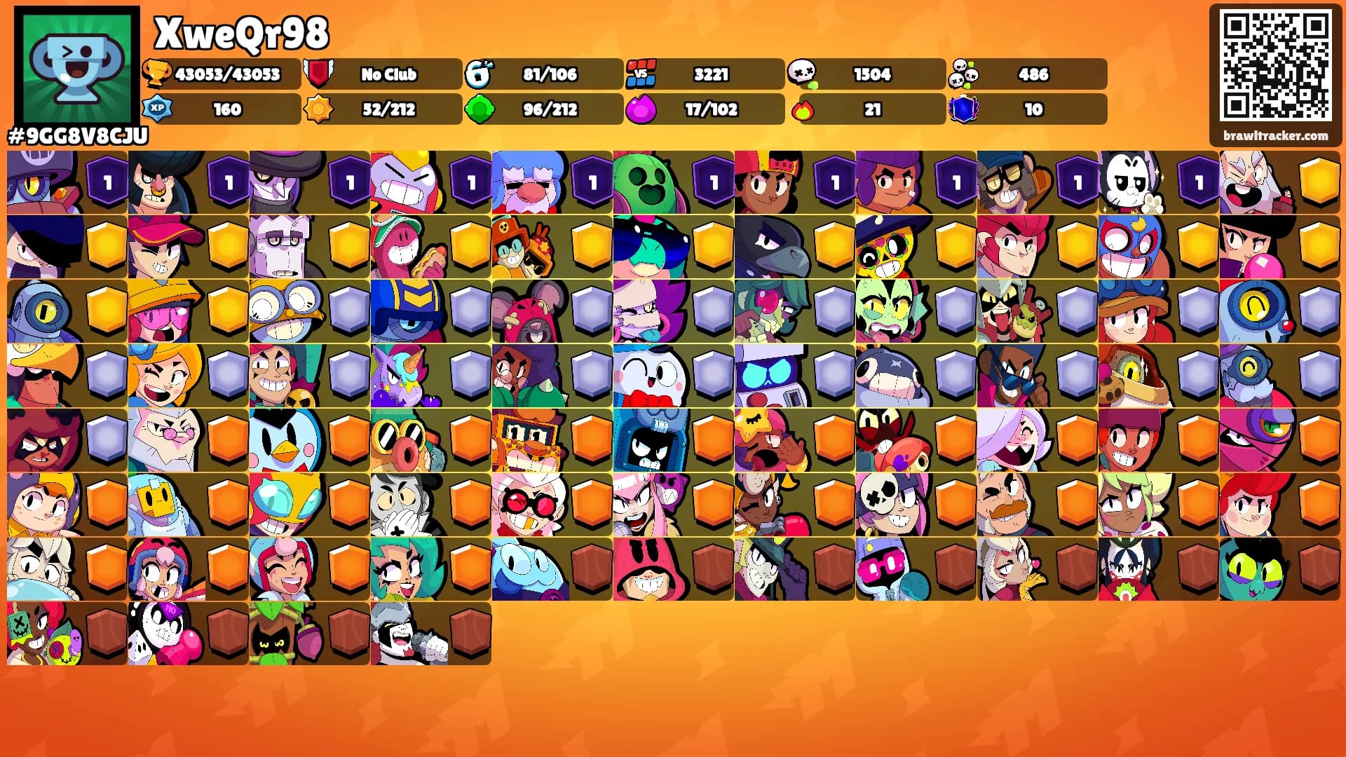 XweQr98's Ranks