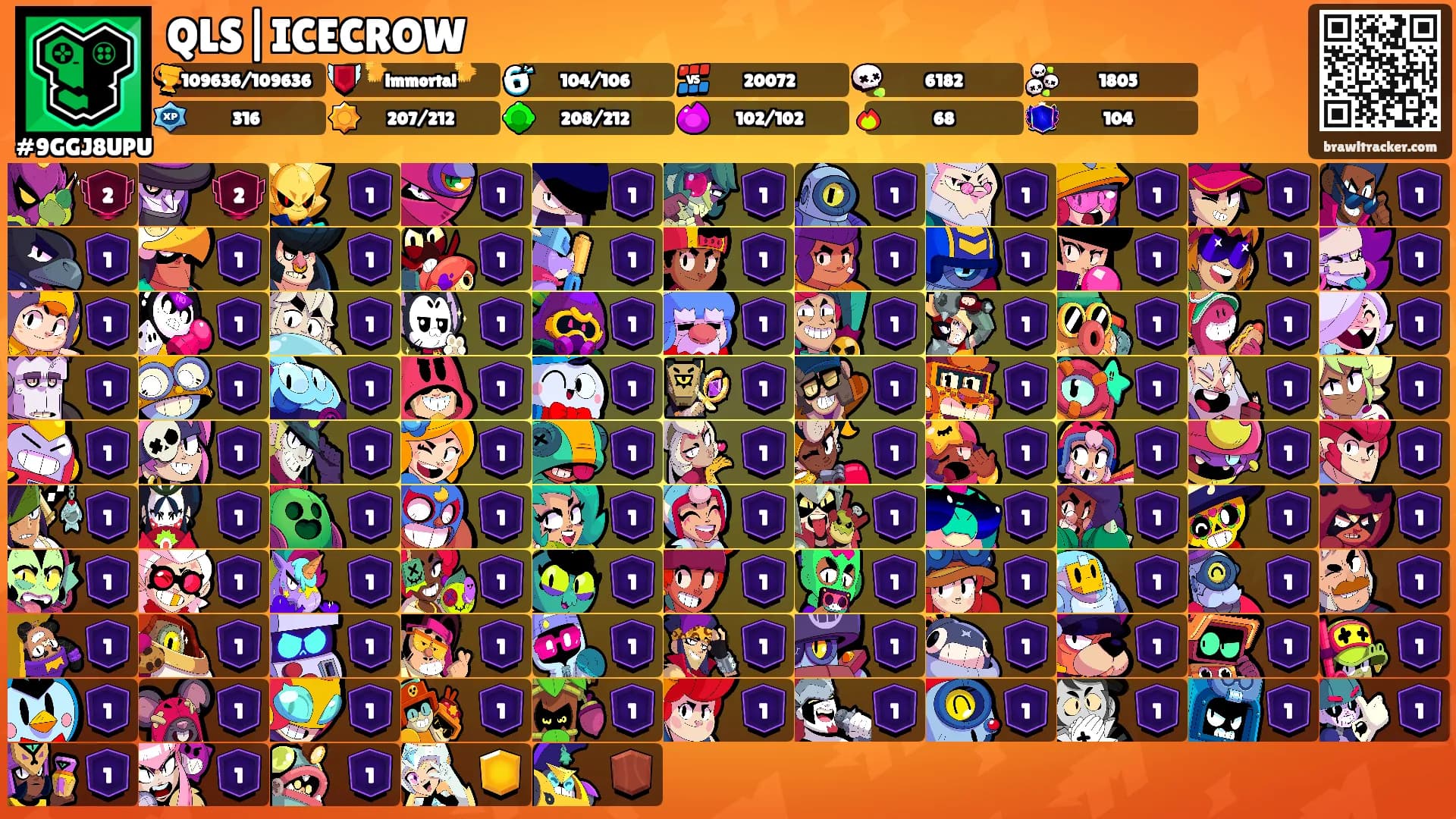 QLS|ICECROW's Ranks