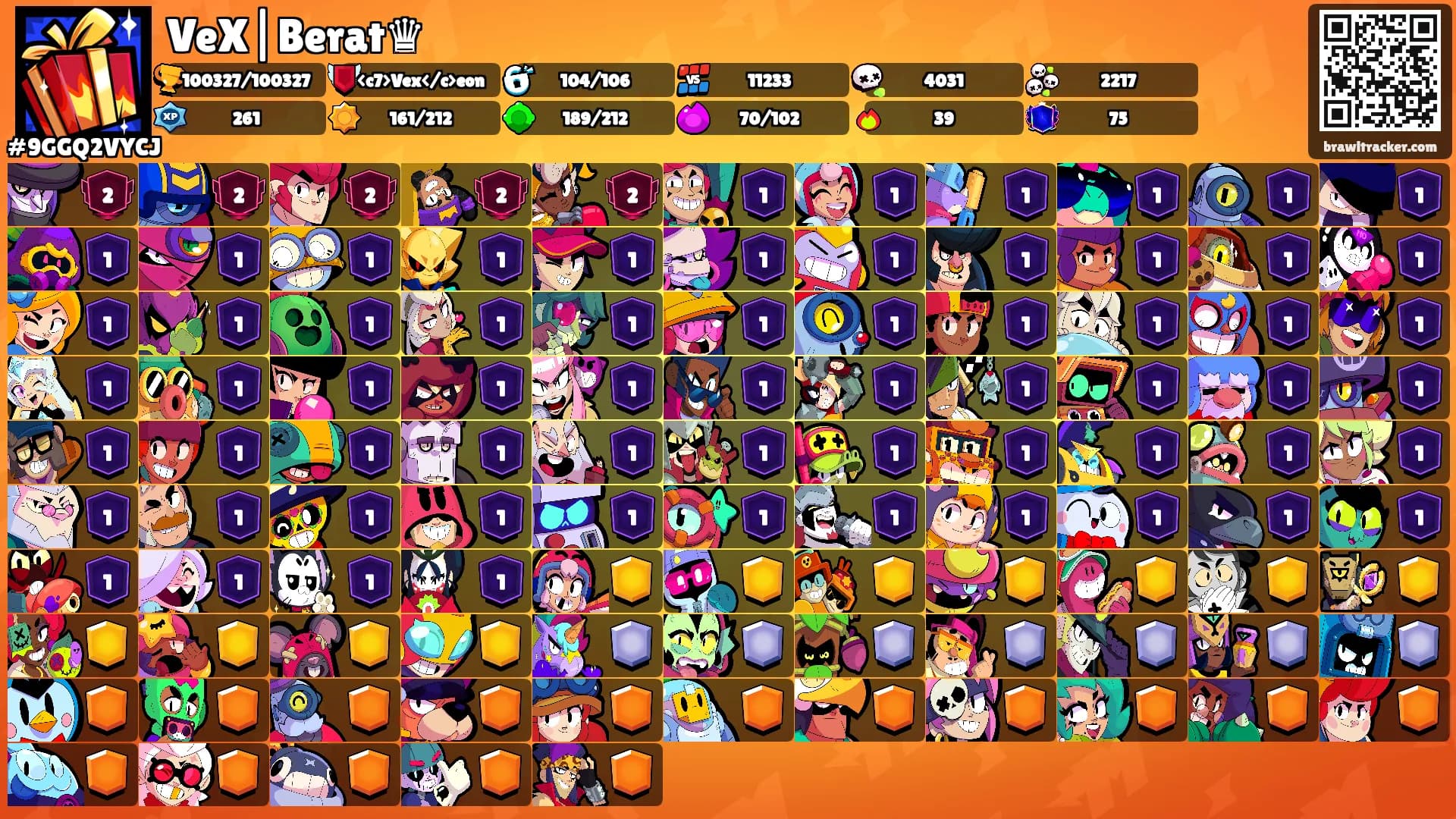 VeX|Berat♛'s Ranks
