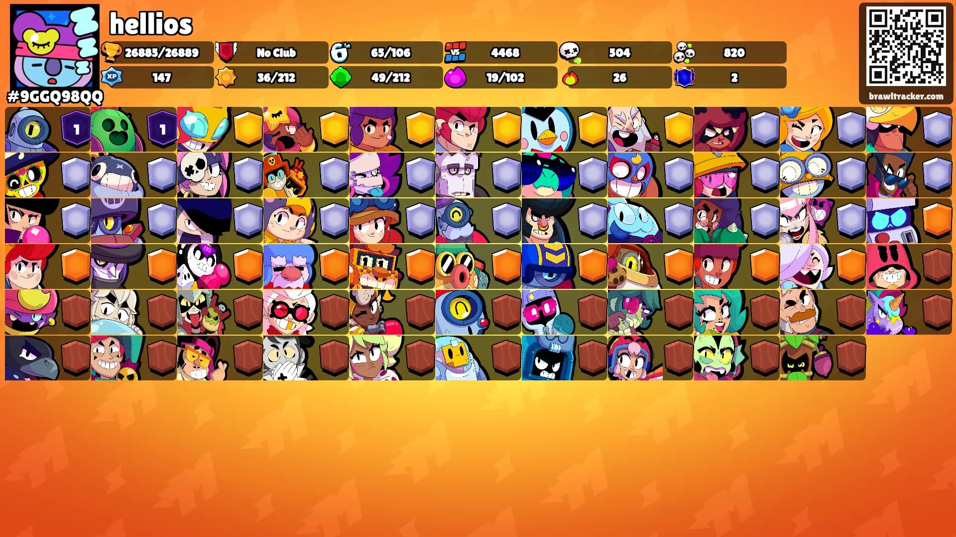 hellios's Ranks