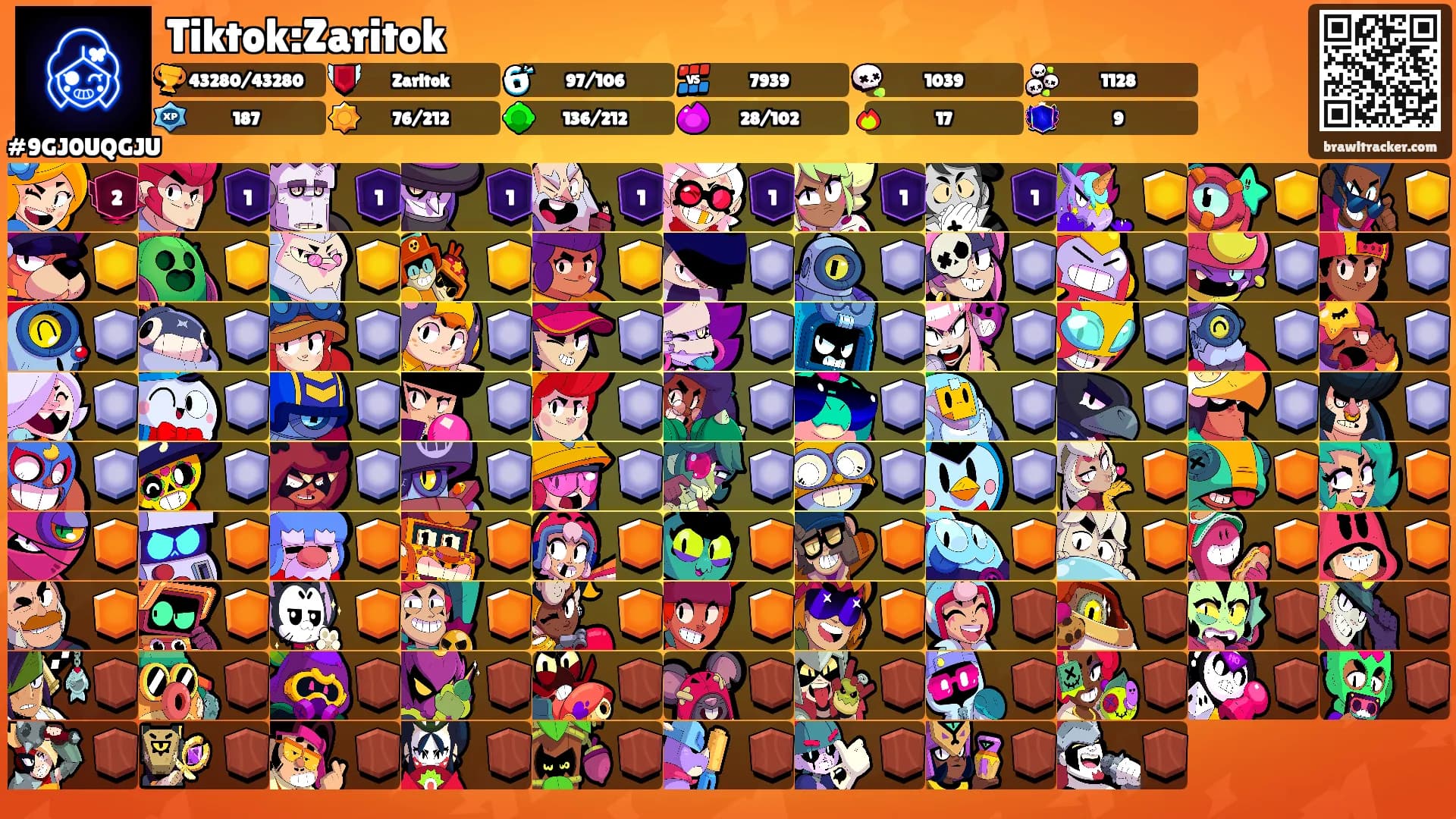 Tiktok:Zaritok's Ranks
