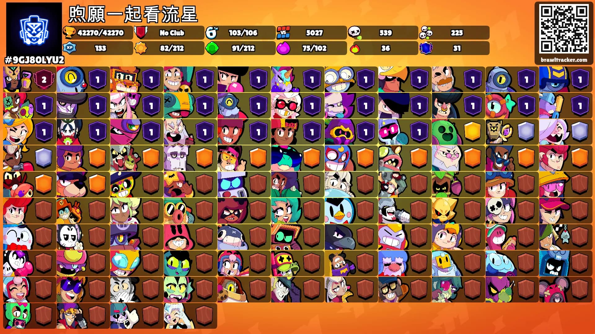 煦願一起看流星's Ranks