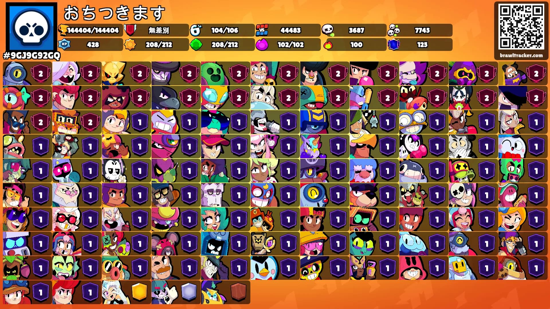 おちつきます's Ranks