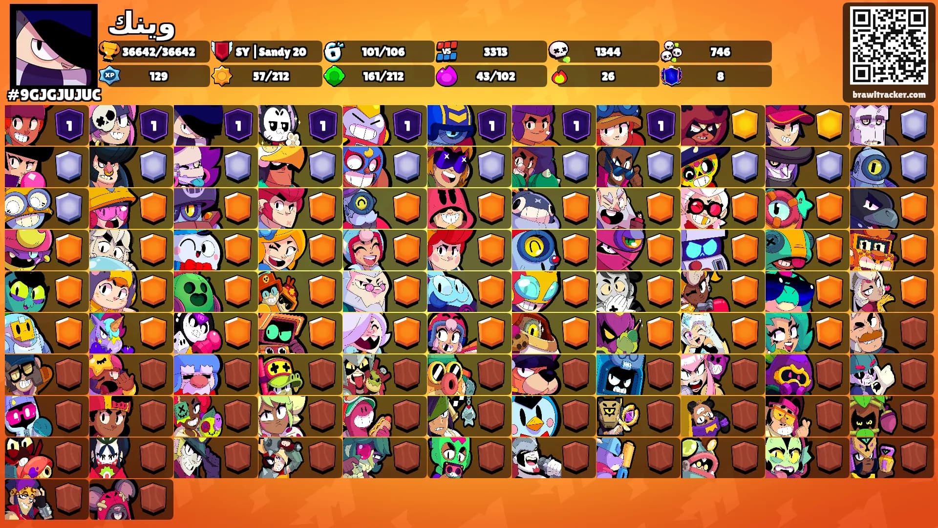 وينك's Ranks