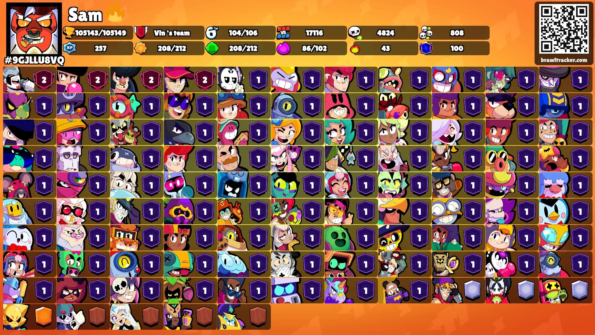 Sam 🔥's Ranks
