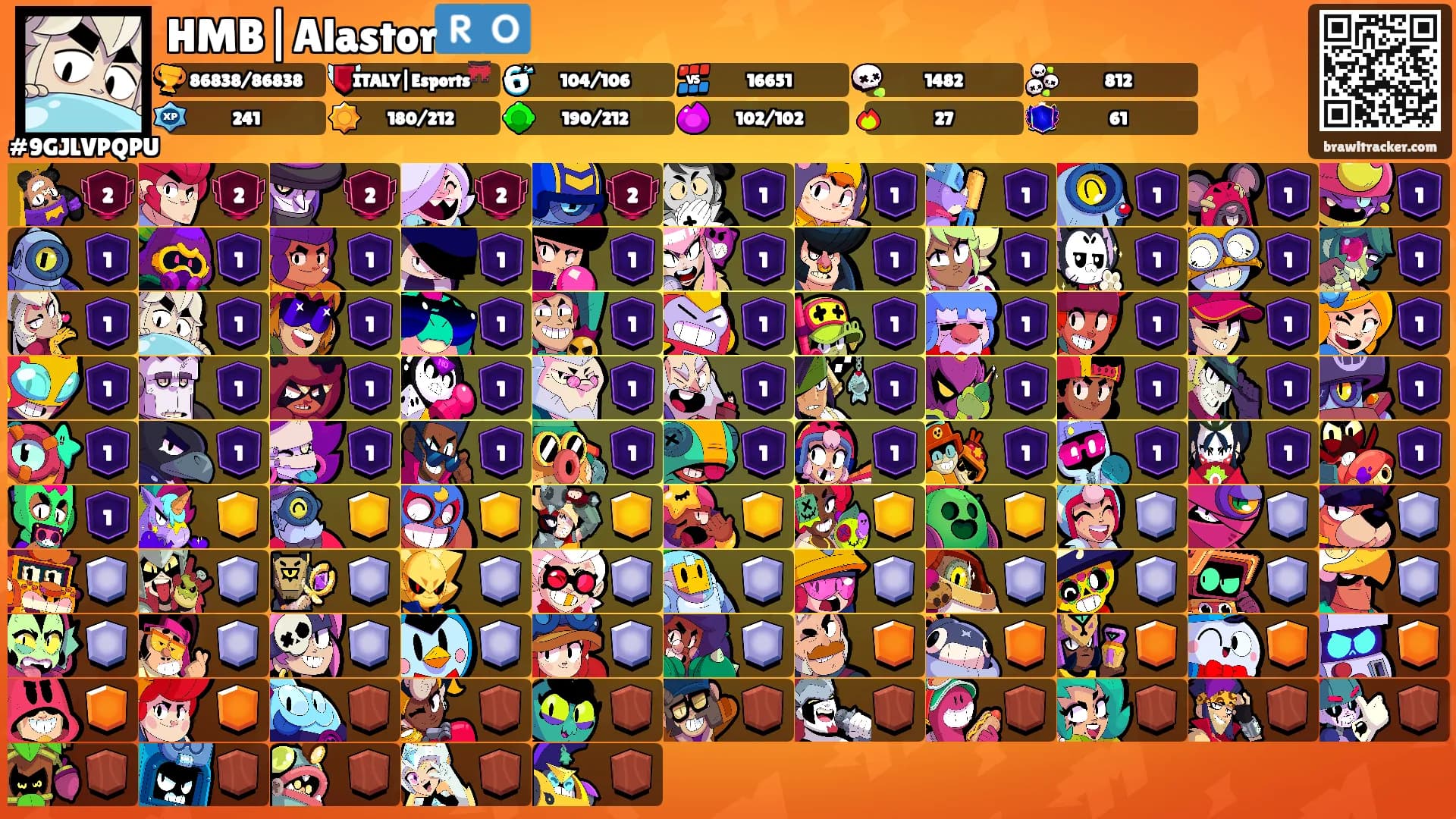 HMB|Alastor🇷🇴's Ranks