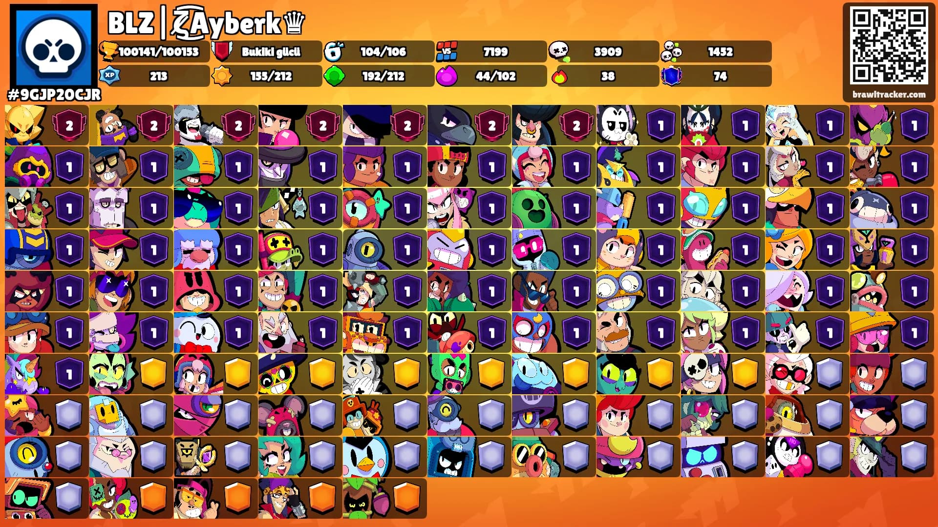 BLZ|ζ̷͜͡Ayberk♛'s Ranks