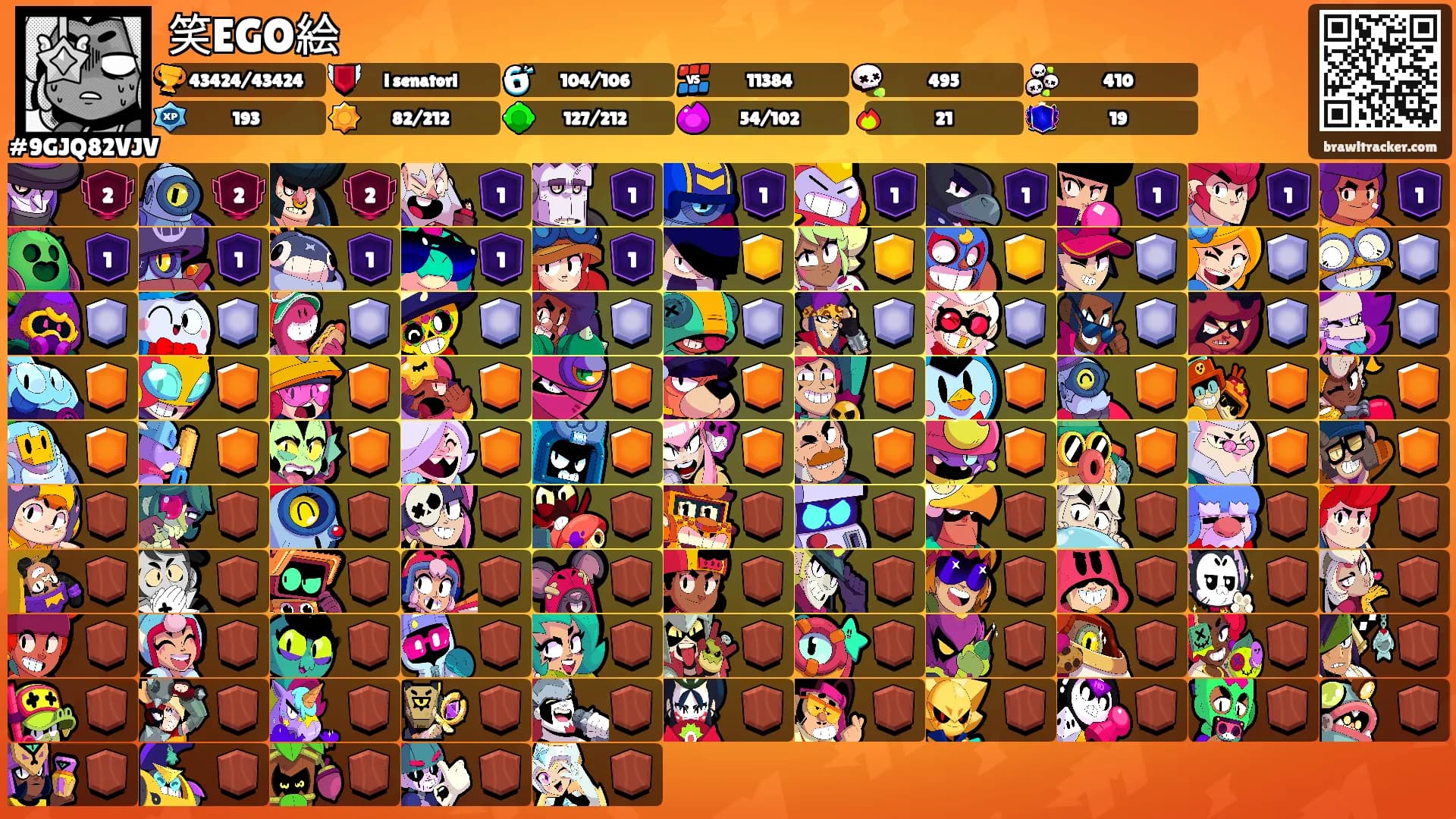 笑EGO絵's Ranks