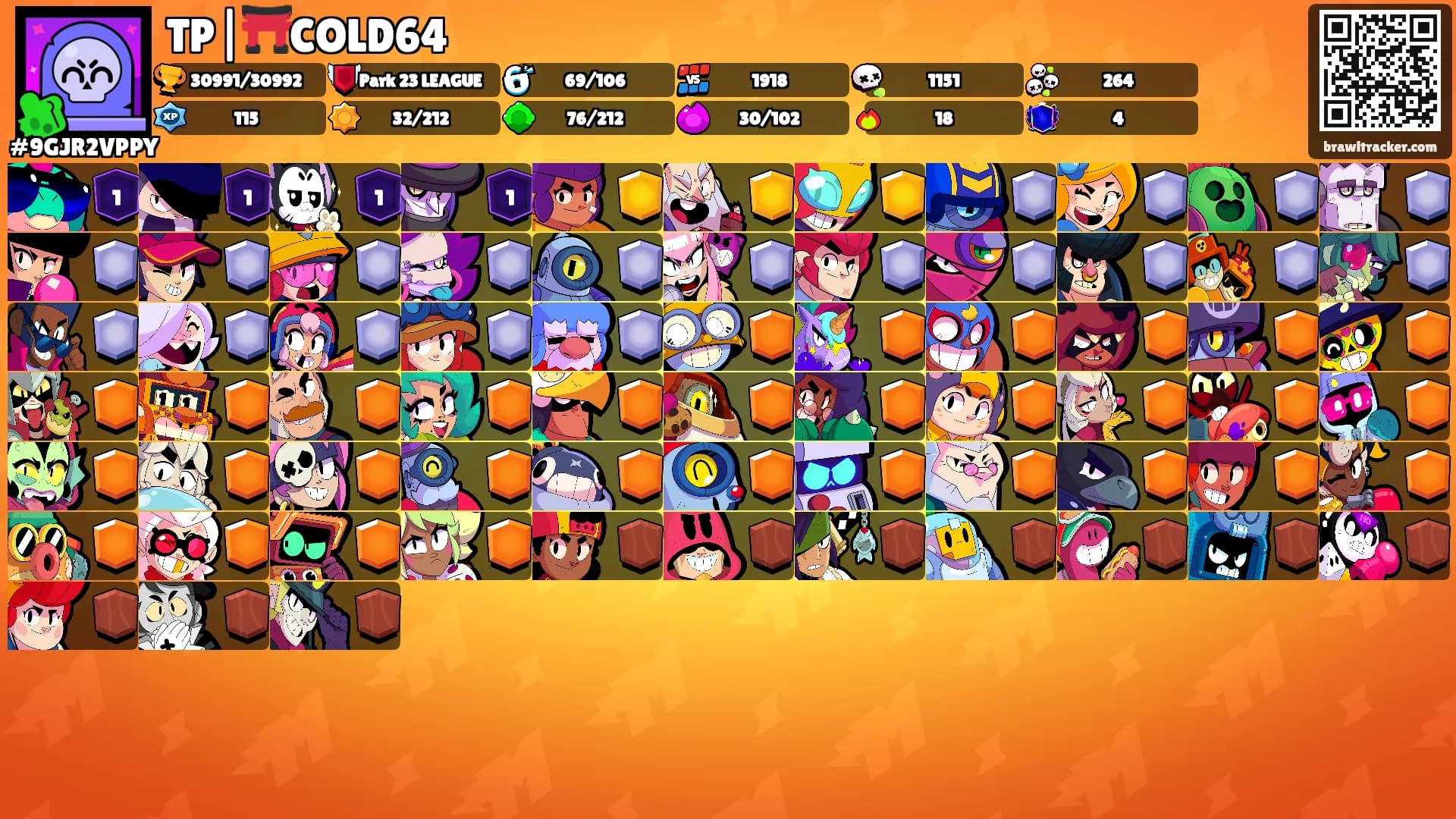 TP|⛩️COLD64's Ranks