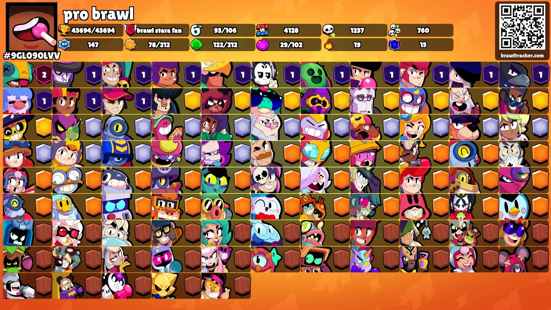pro brawl's Ranks