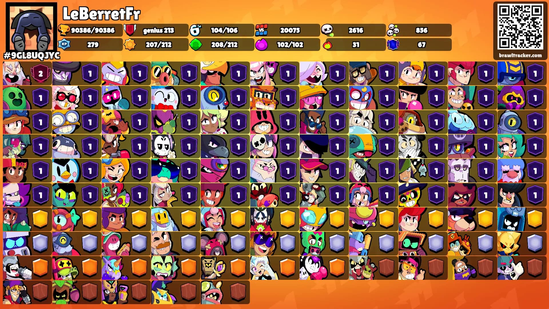 LeBerretFr's Ranks