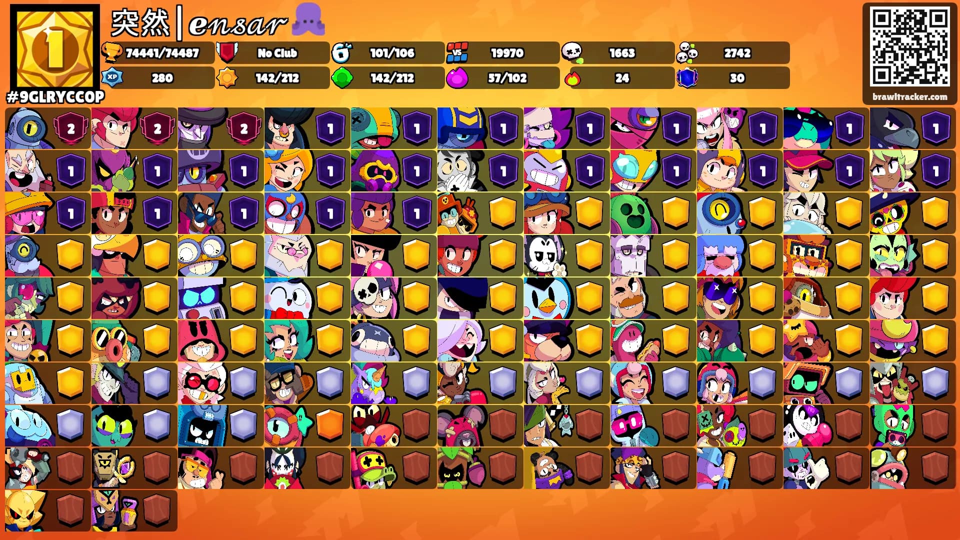 突然|ℯ𝓃𝓈𝒶𝓇 🐙's Ranks