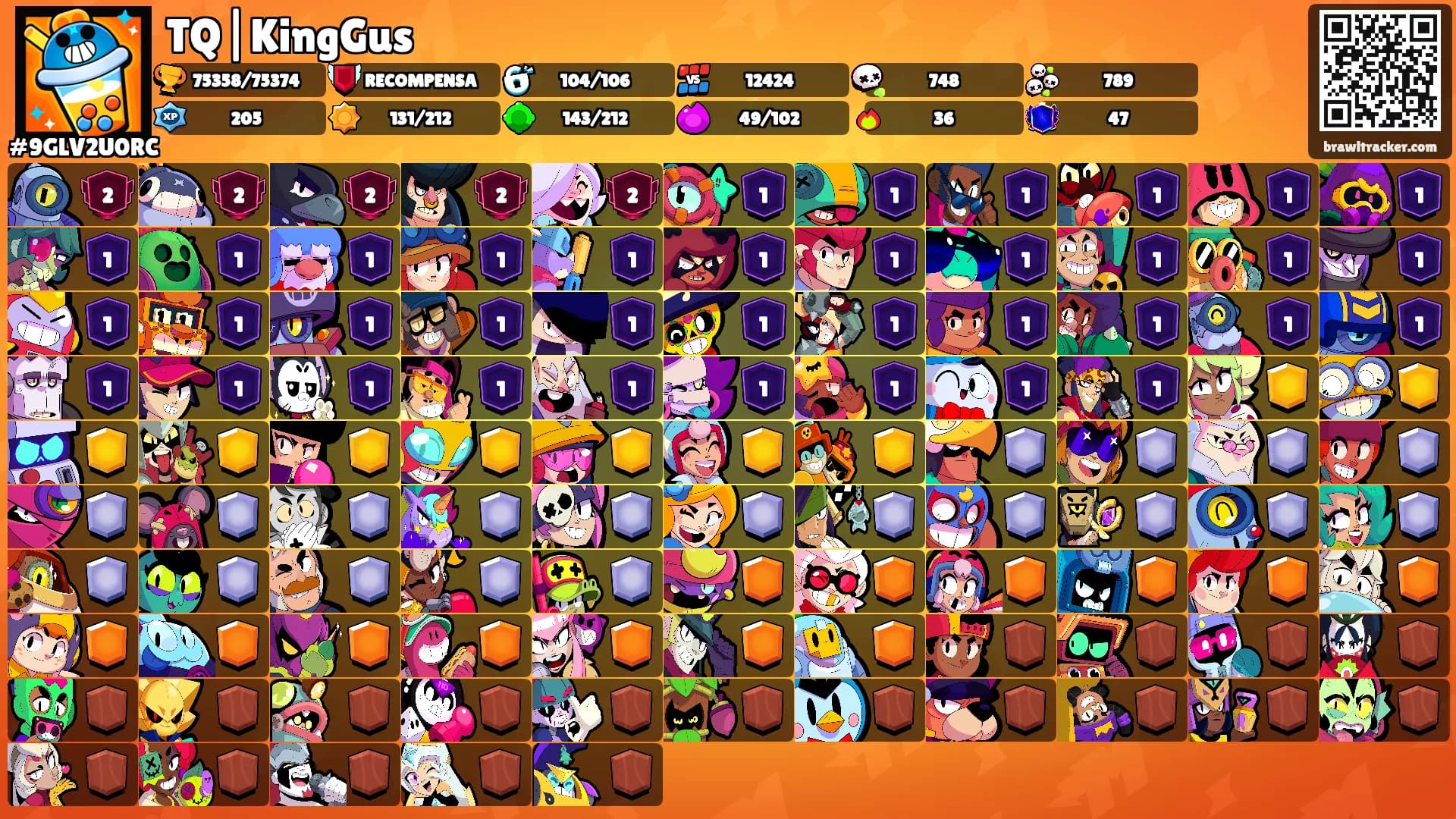 TQ|KingGus's Ranks