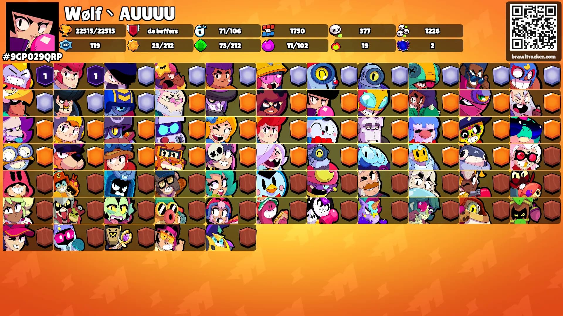 Wølf丶AUUUU's Ranks