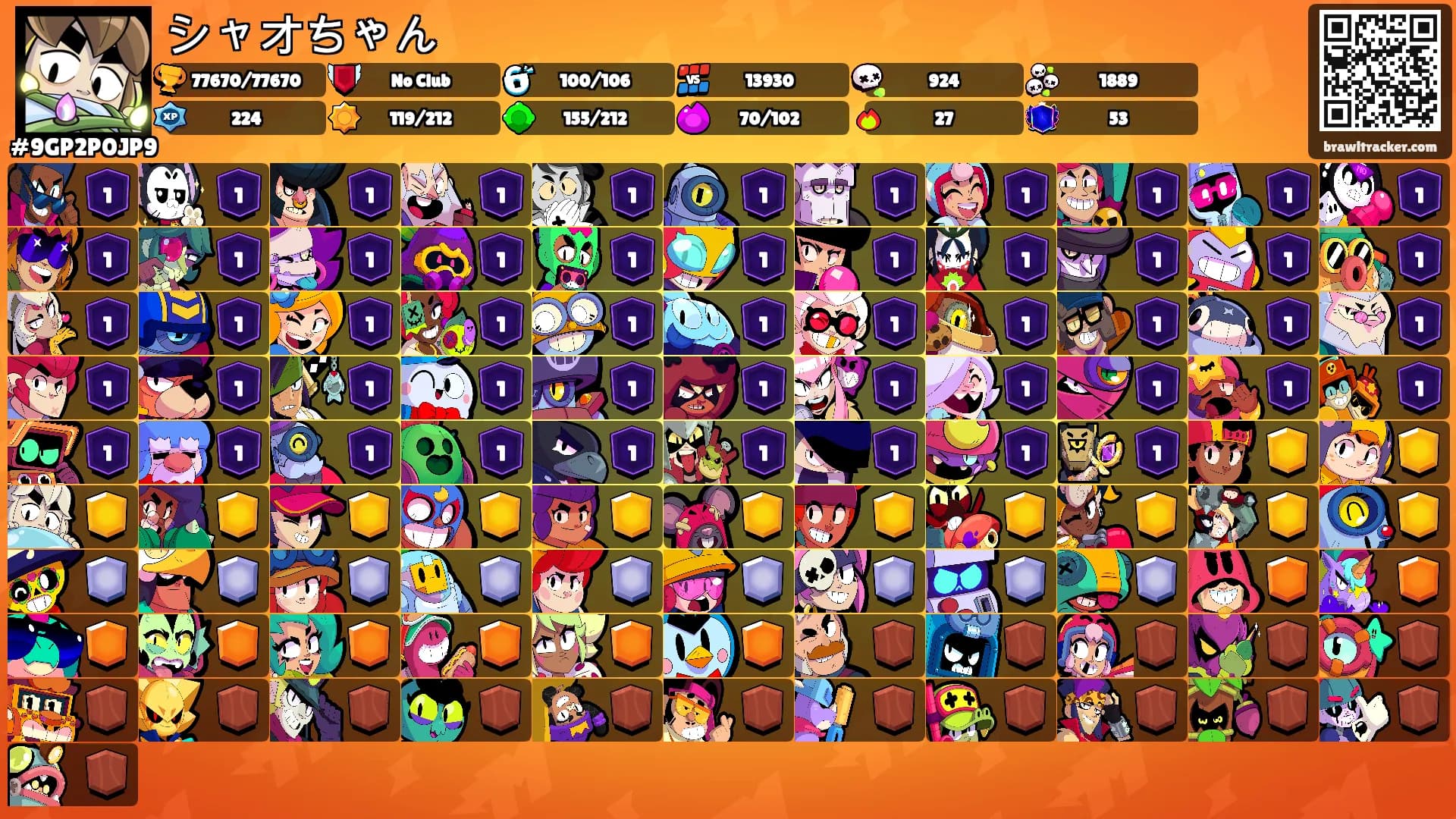 シャオちゃん's Ranks
