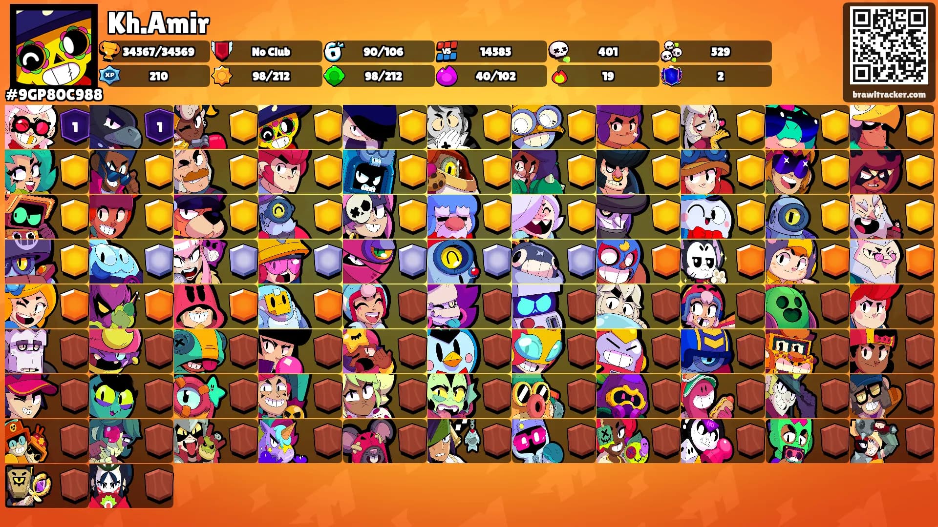 Kh.Amir's Ranks