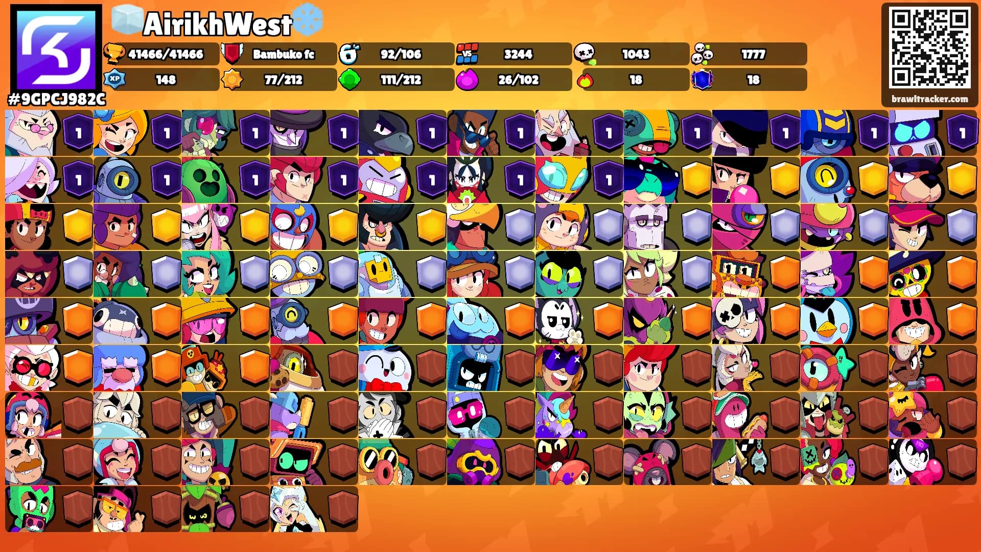 🧊AirikhWest❄️'s Ranks