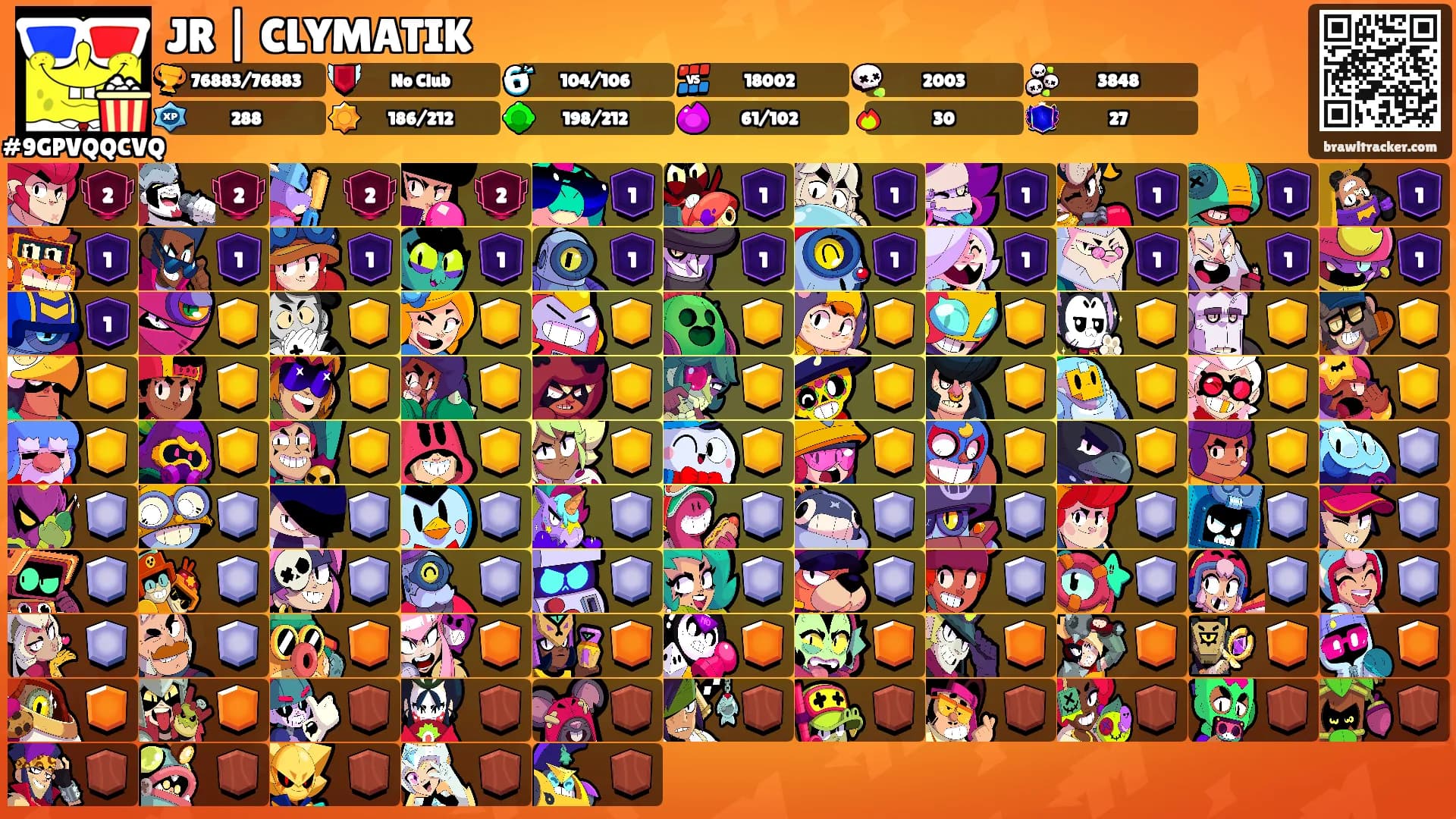 JR | CLYMATIK's Ranks