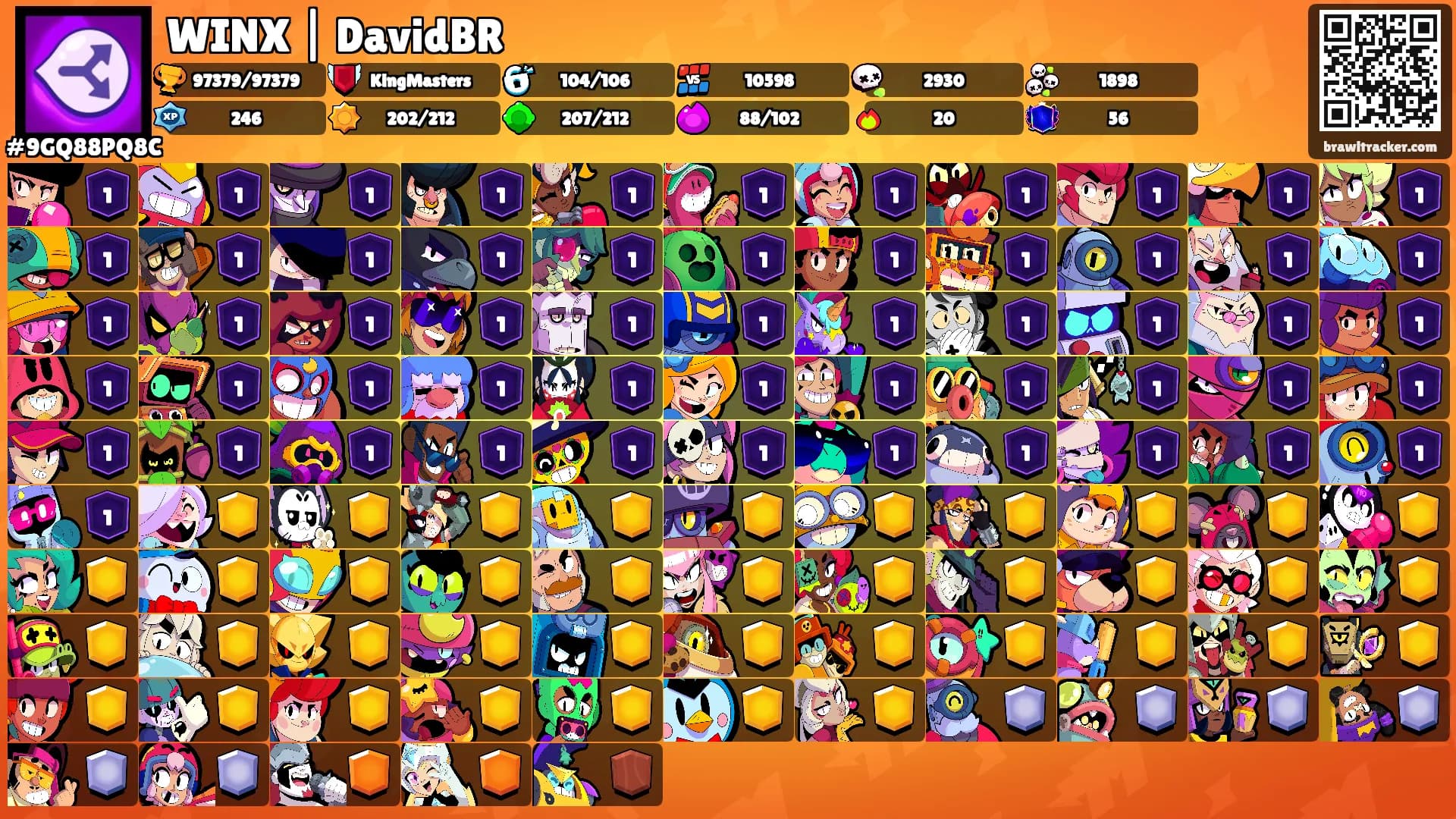 WINX | DavidBR's Ranks