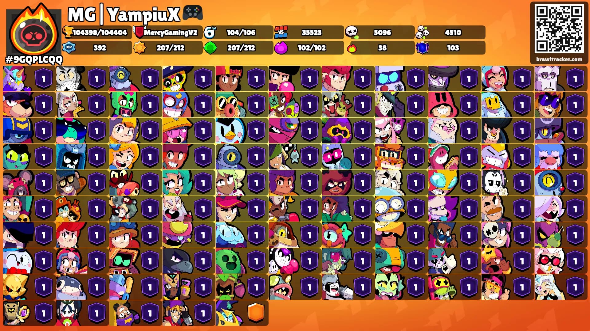 MG|YampiuX 🎮's Ranks