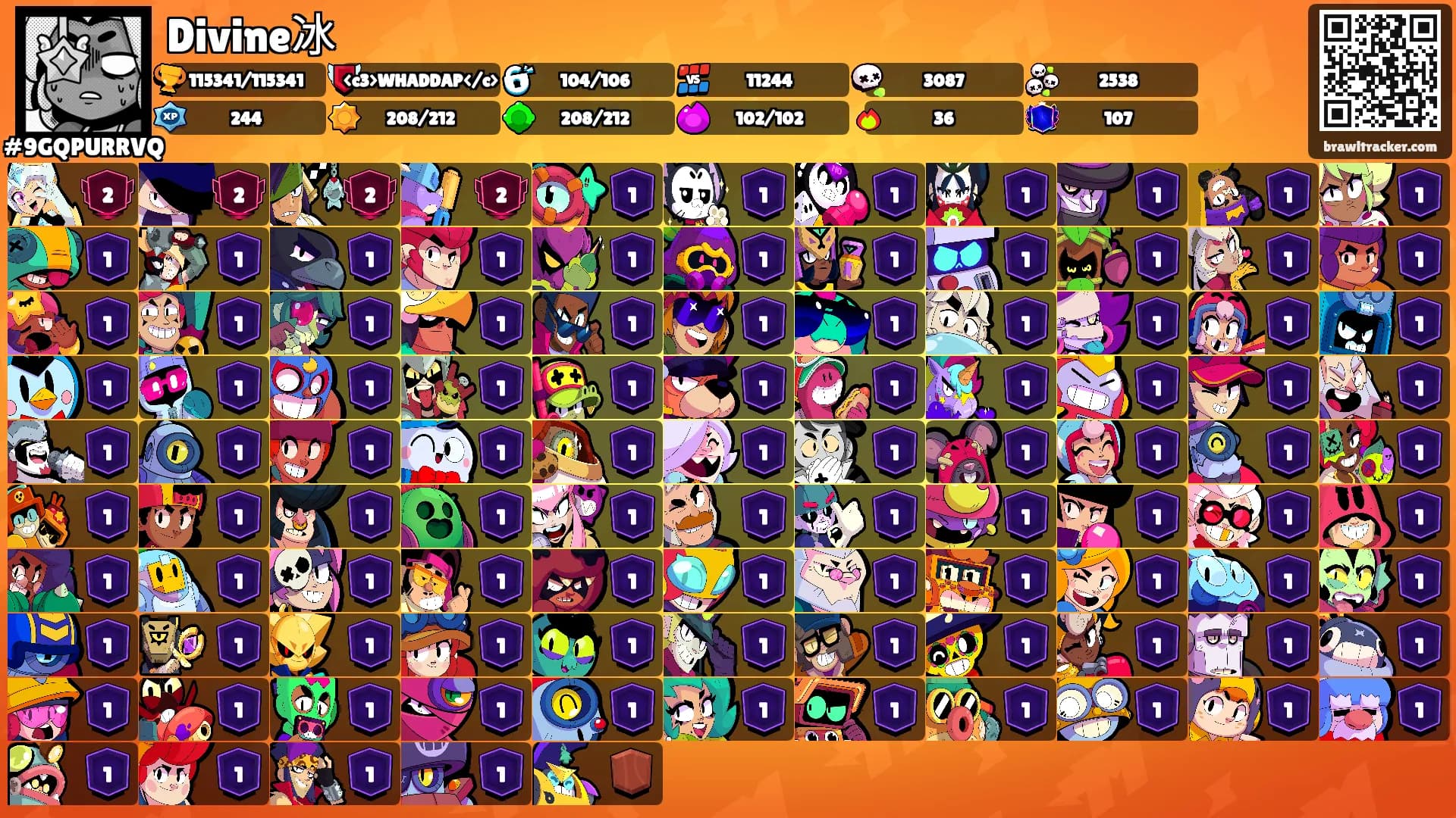Divine冰's Ranks