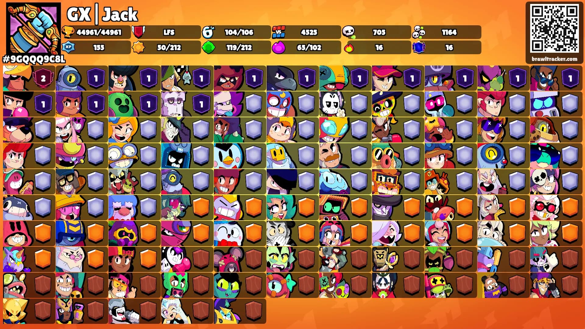 GX|Jack's Ranks