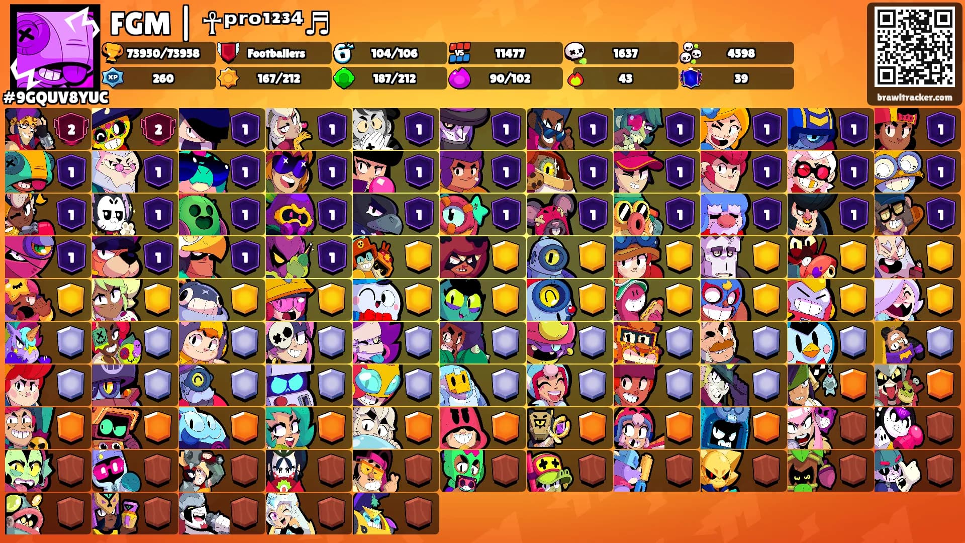 FGM | ☥ᵖʳᵒ¹²³⁴♬'s Ranks