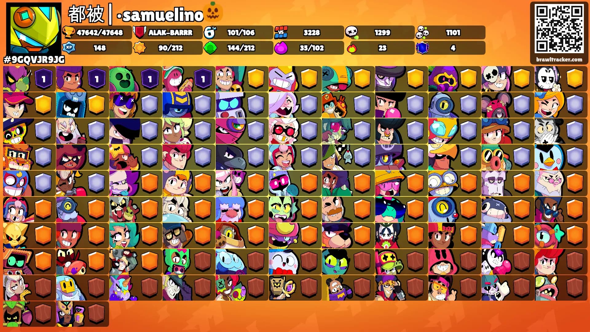 都被|•samuelino🎃's Ranks
