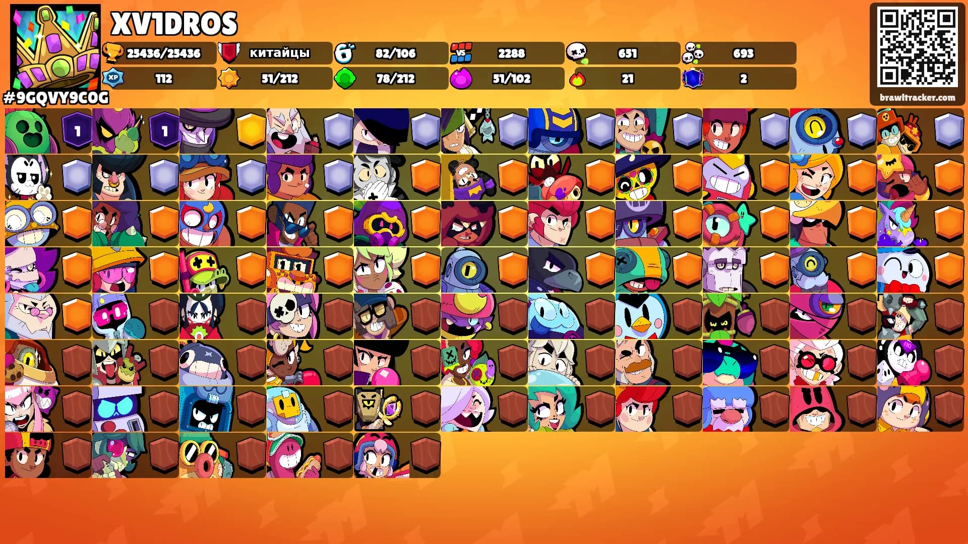 XV1DROS's Ranks